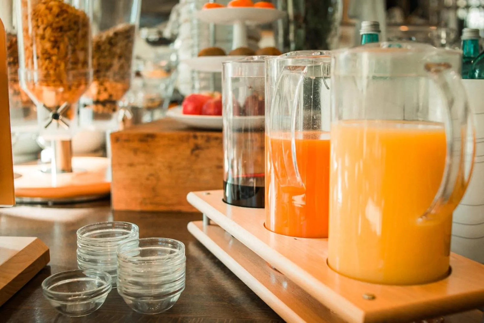 Buffet breakfast in Hotel Engel