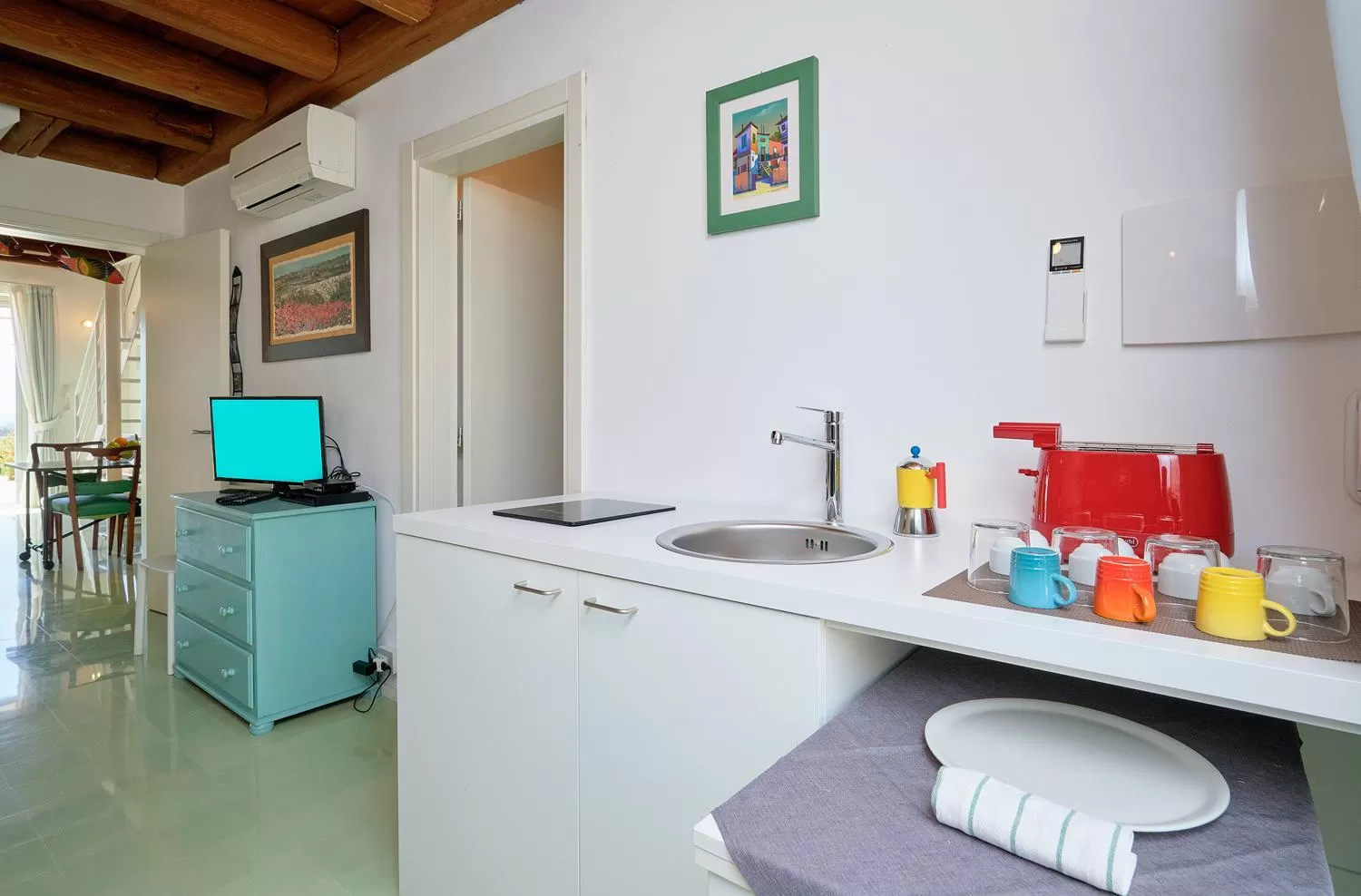 Kitchen or kitchenette in Petrantica Resort