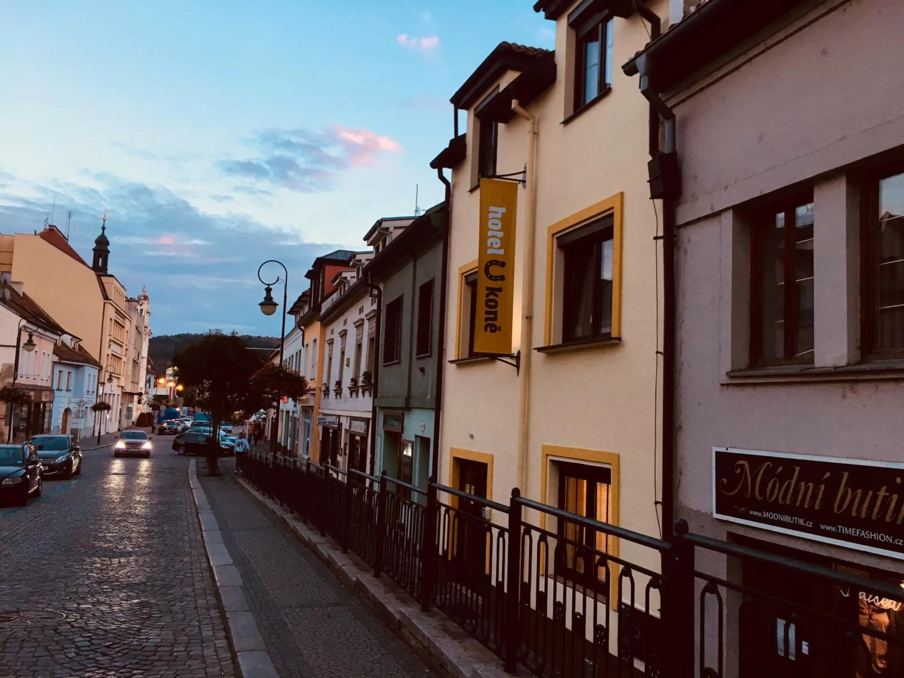 Property building in Hotel U koně