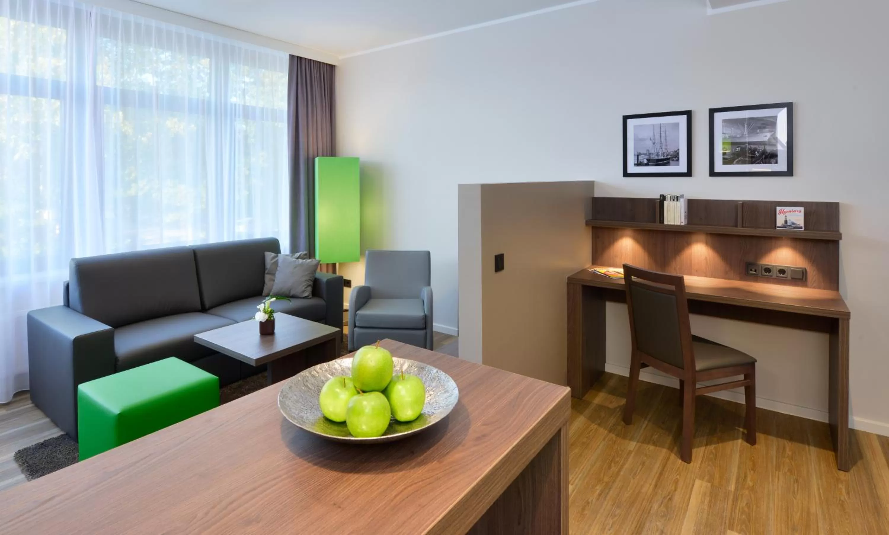 Living room in Appartello Smarttime living Hamburg