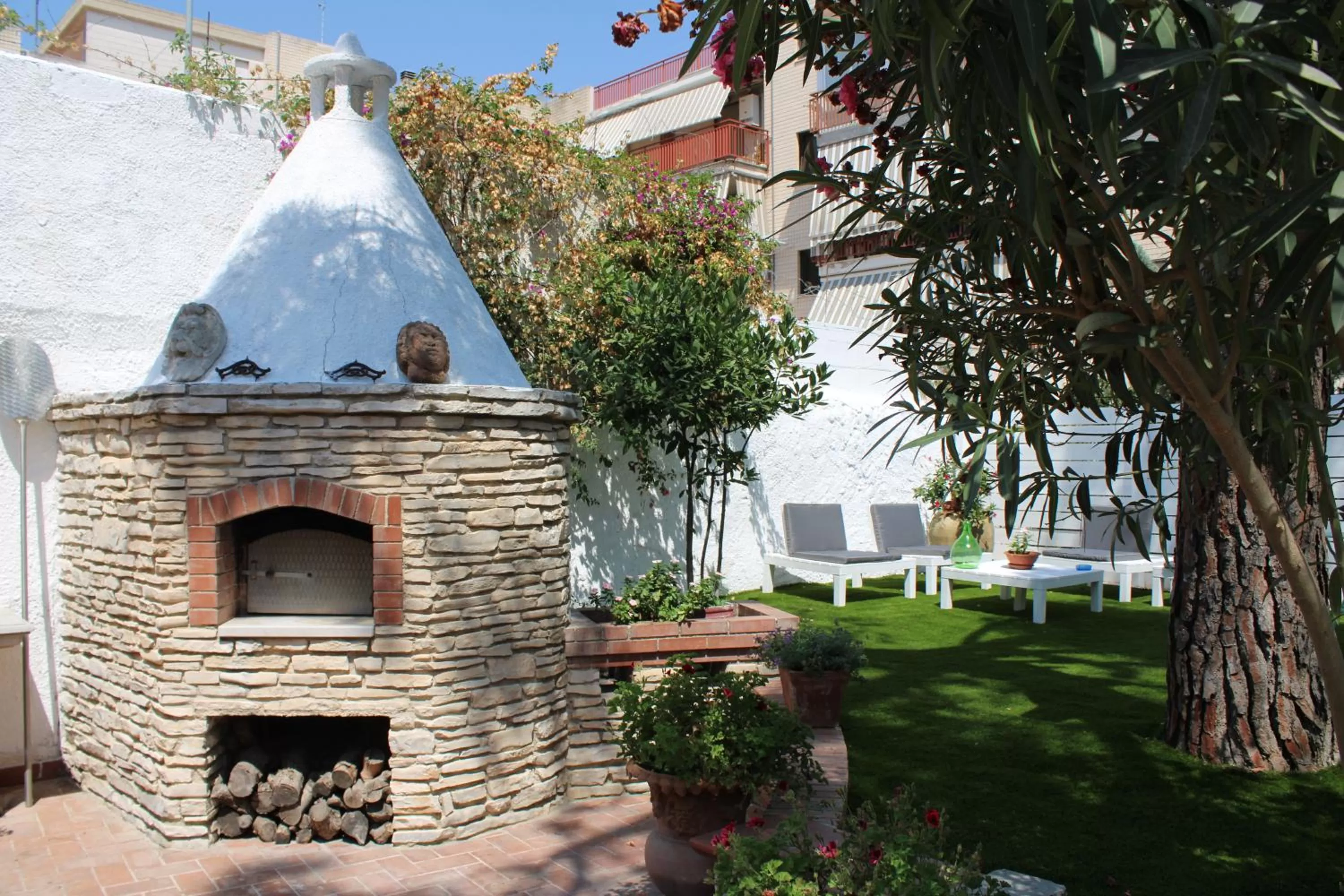 Garden in B&B Vecchia Suppenna