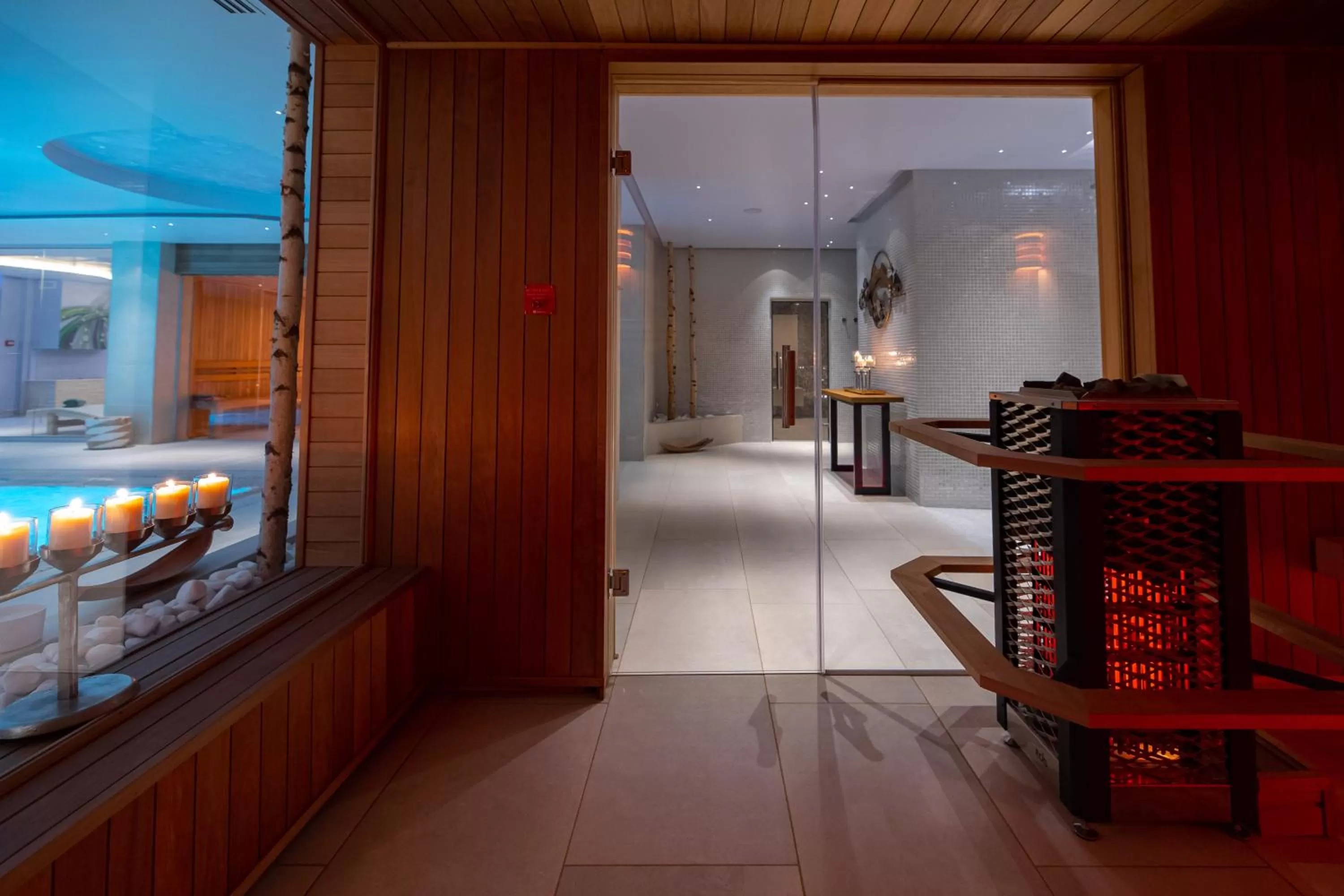 Sauna in Hotel Belmont & Spa