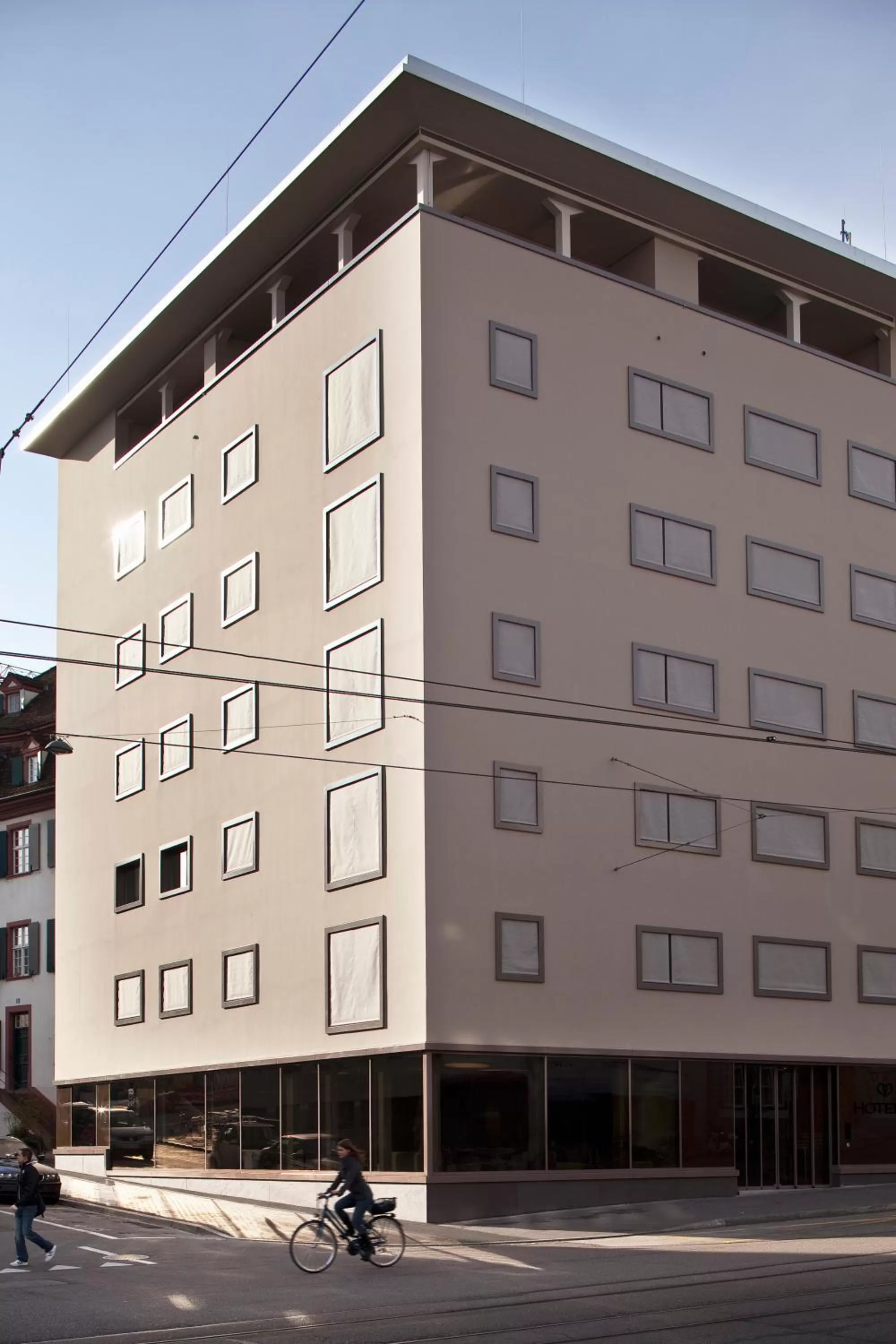 Facade/entrance in Hotel D - Basel - Fully Renovated 2025