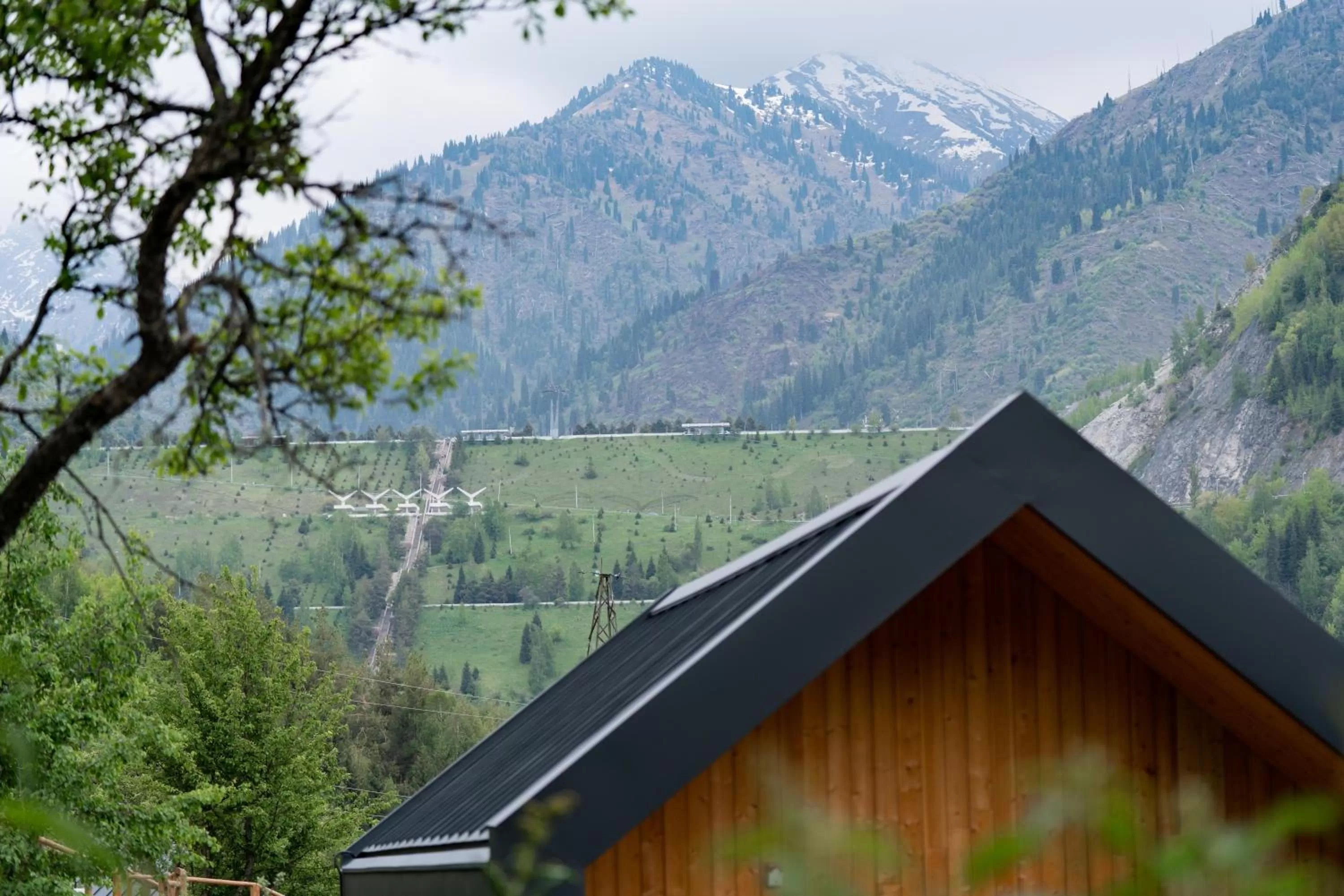 Mountain view in Qazaq Auyl Eco Hotel