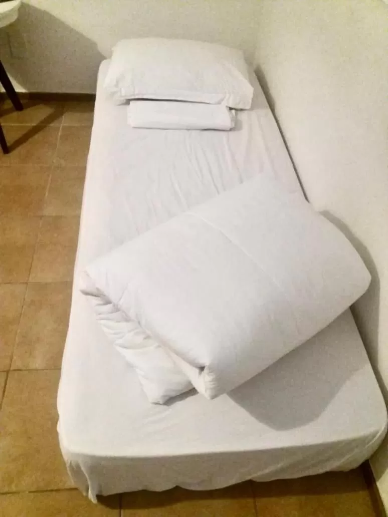 Bed in Pousada Saruê Natal Praia RN