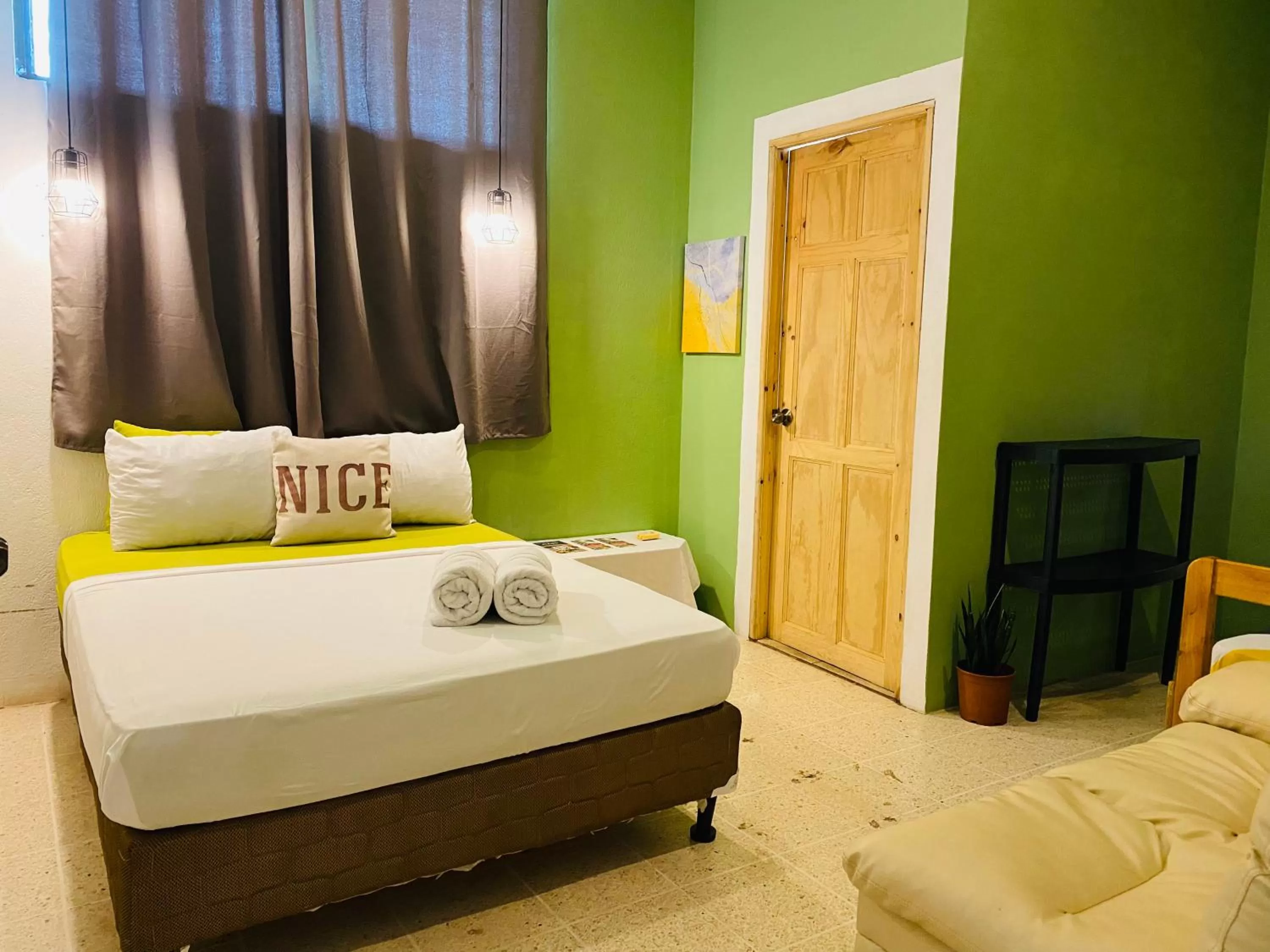 Bed in Hotel Adventure Lodge