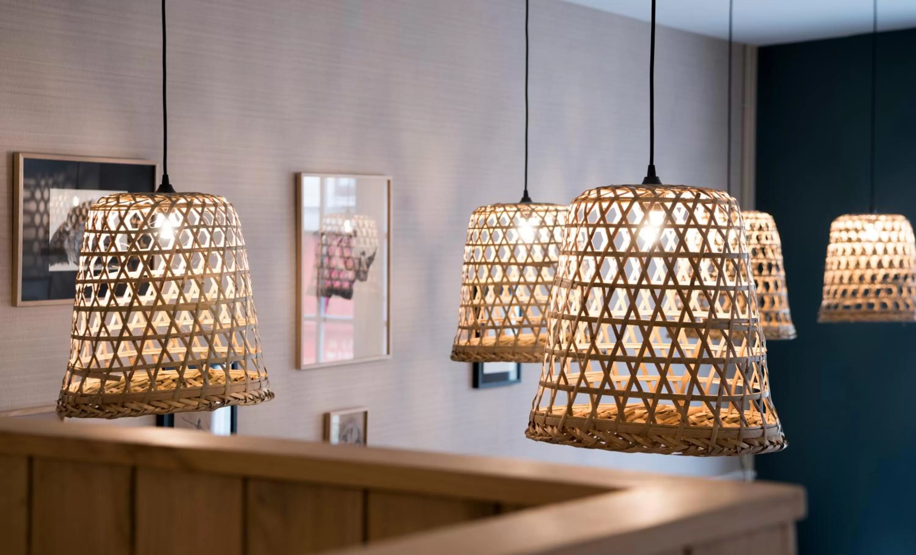 Decorative detail in Auberge de la Commanderie