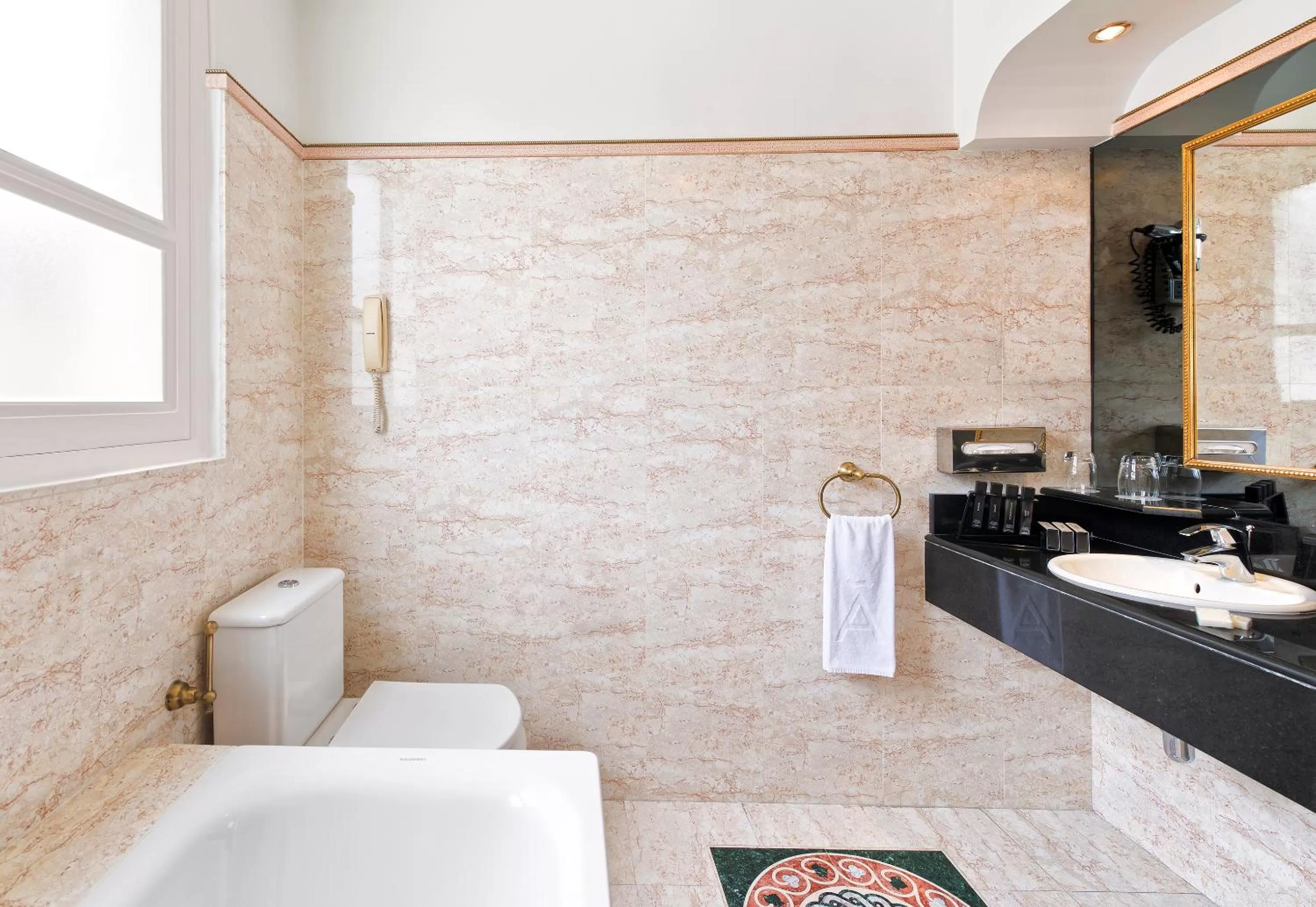 Bathroom in Melia Paris Champs Elysées