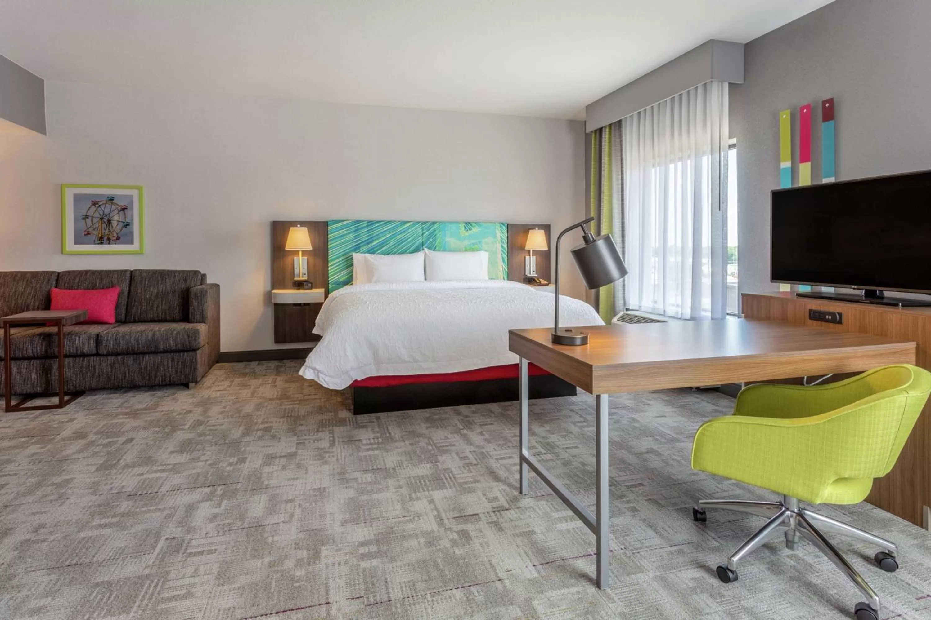 Executive King Suite - Non Smoking in Hampton Inn & Suites Burlington