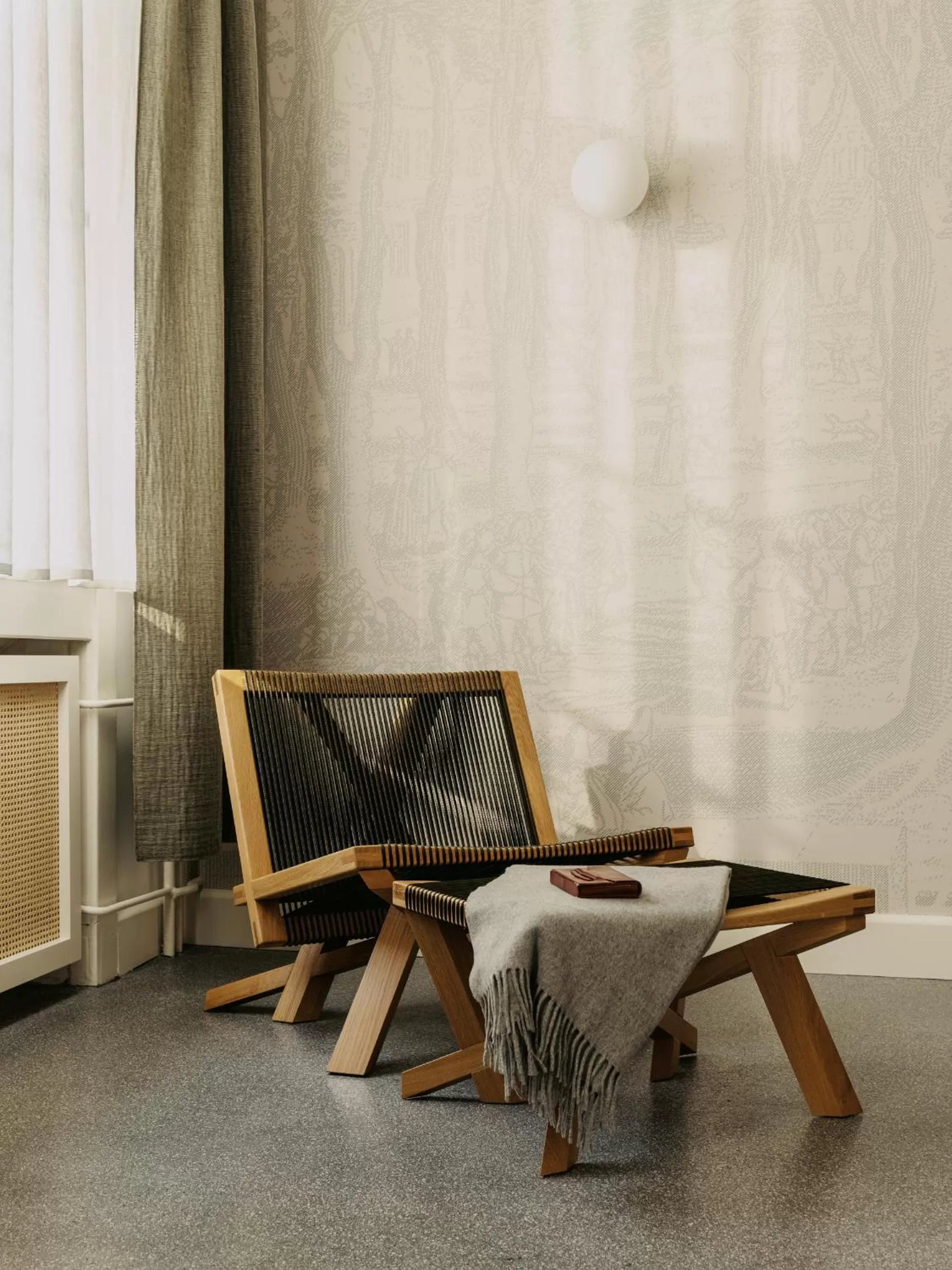 Seating area in Boutique & Design Hotel Volkshaus Basel