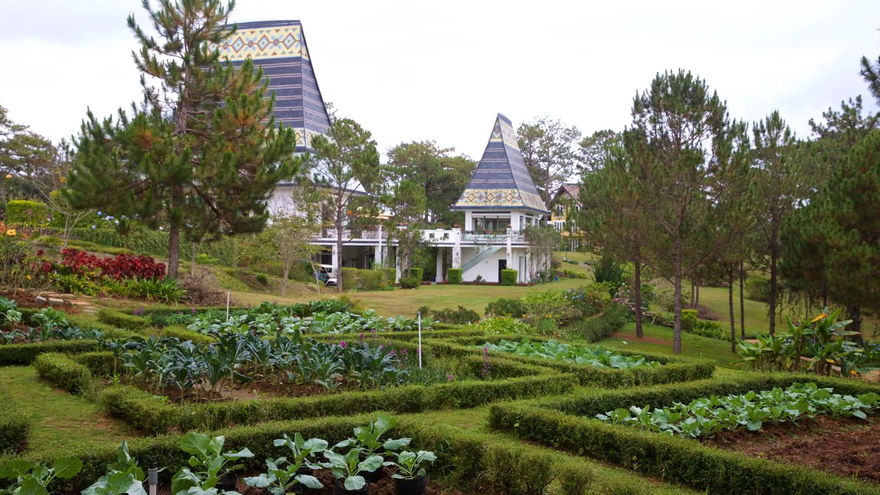 Garden in Binh An Village Resort