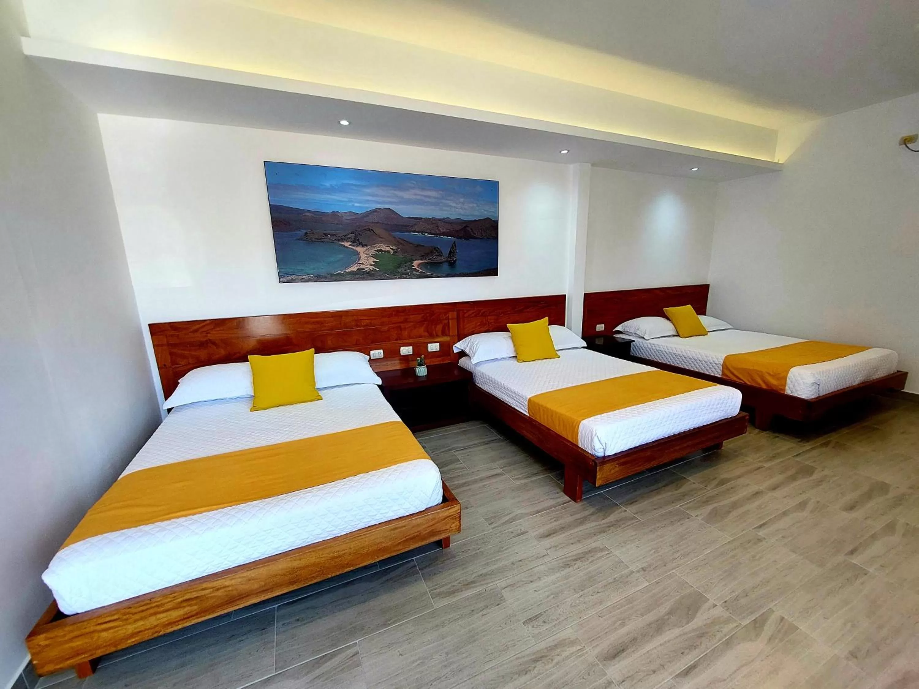 Bed in Hotel Las Ninfas