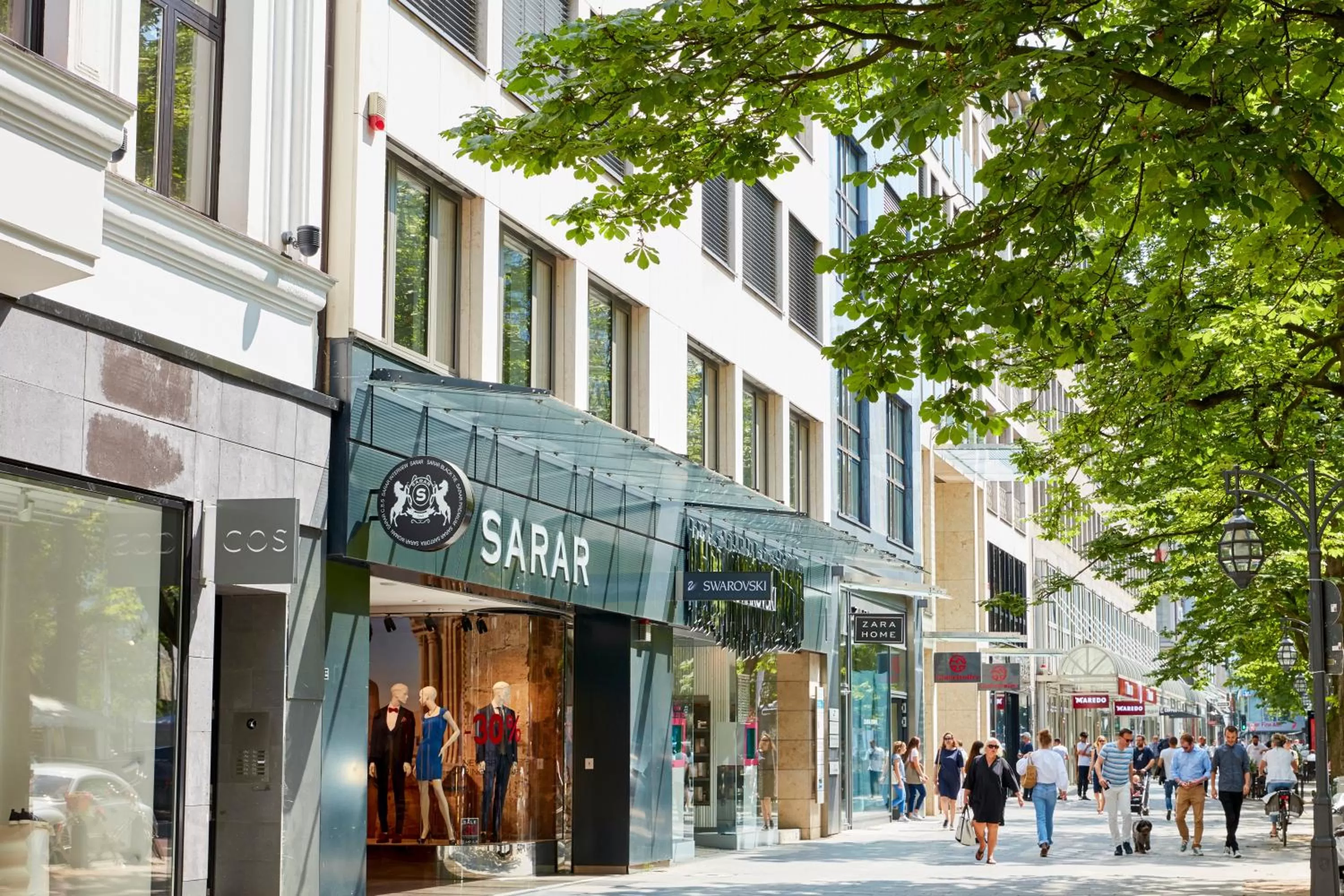 Area and facilities in Hotel Kö59 Düsseldorf - Member of Hommage Luxury Hotels Collection