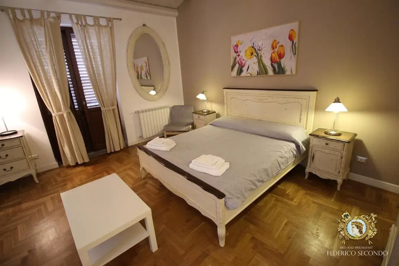 Double Room with Balcony in Federico Secondo B&B Double Room with Balcony in Federico Secondo B&B