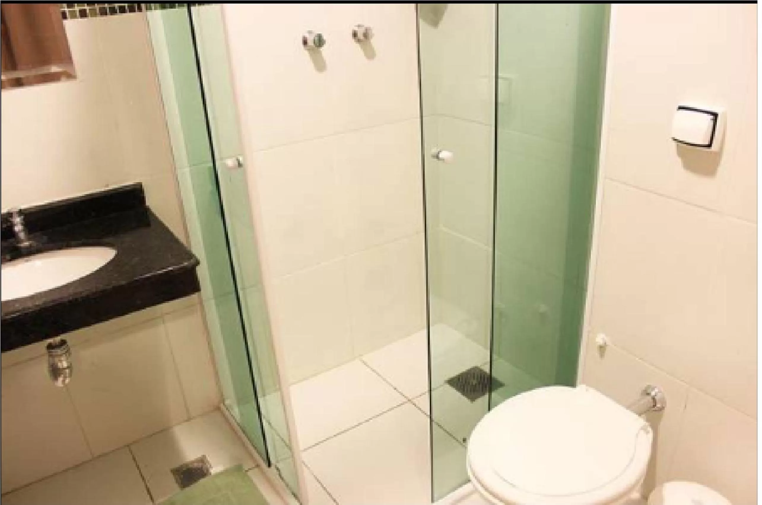 Bathroom in Ágape Hotel De Aparecida