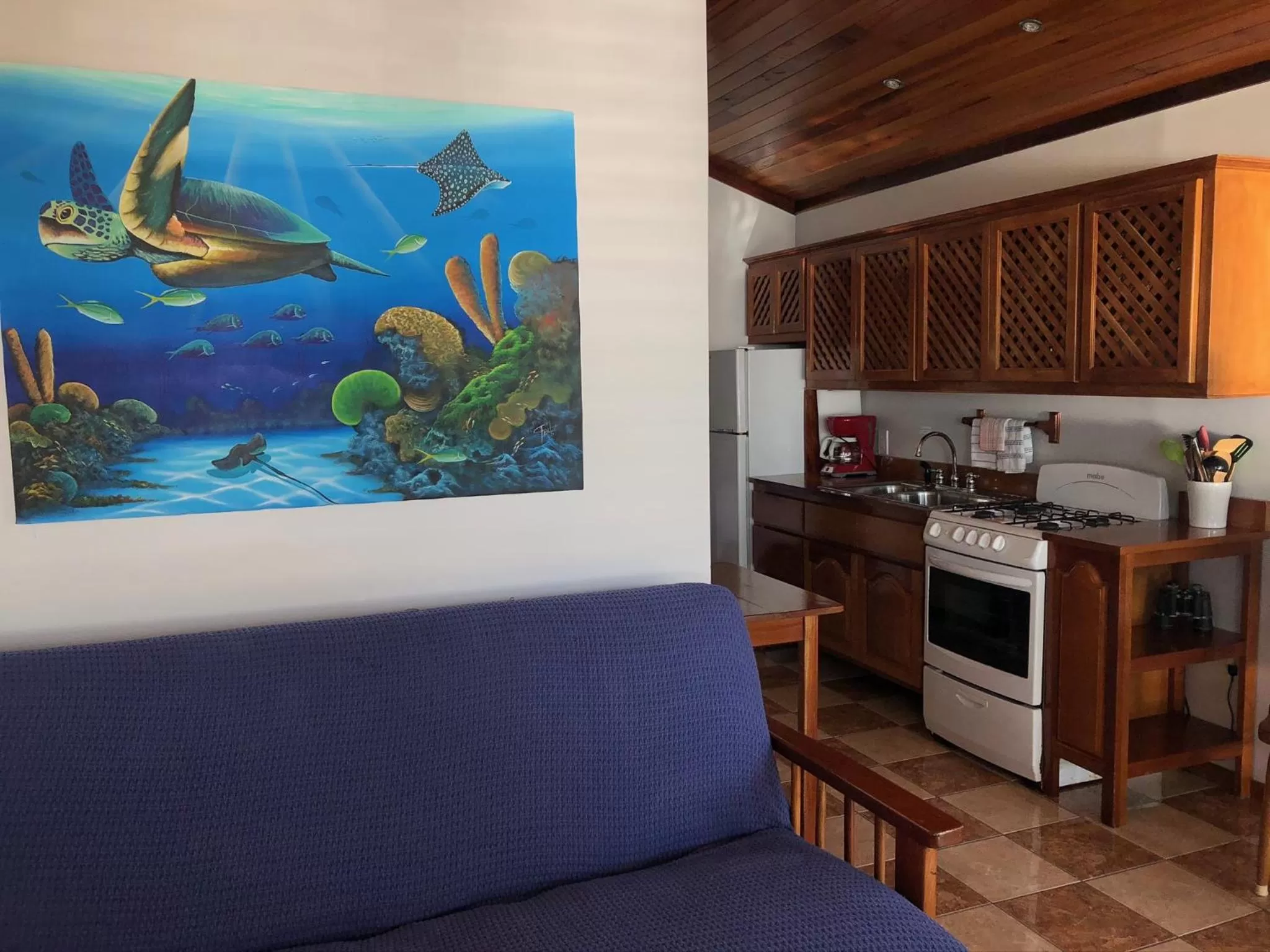 Kitchen/Kitchenette in Colinda Cabanas