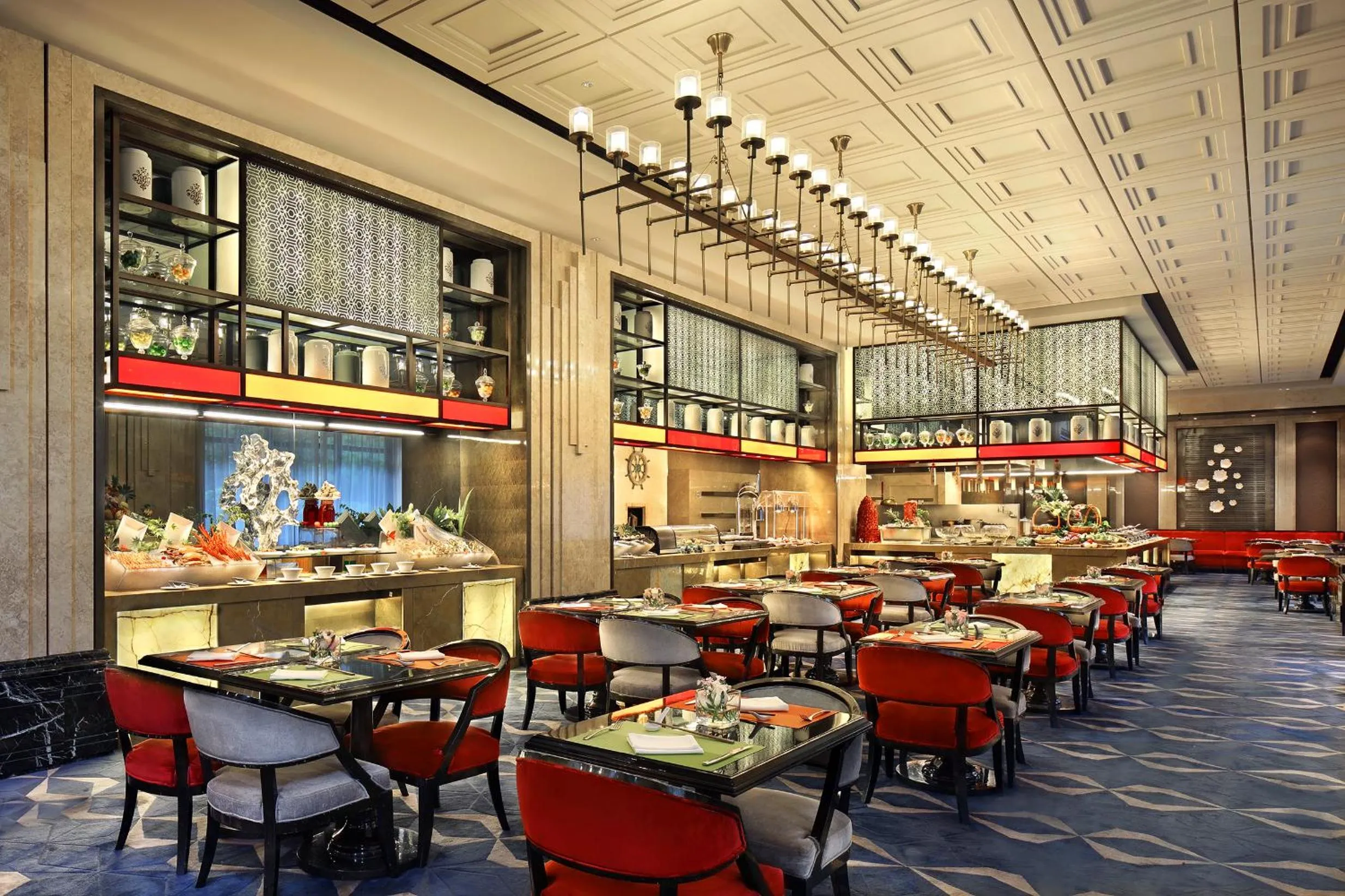 Restaurant/Places to Eat in The Qube Hotel Xinqiao