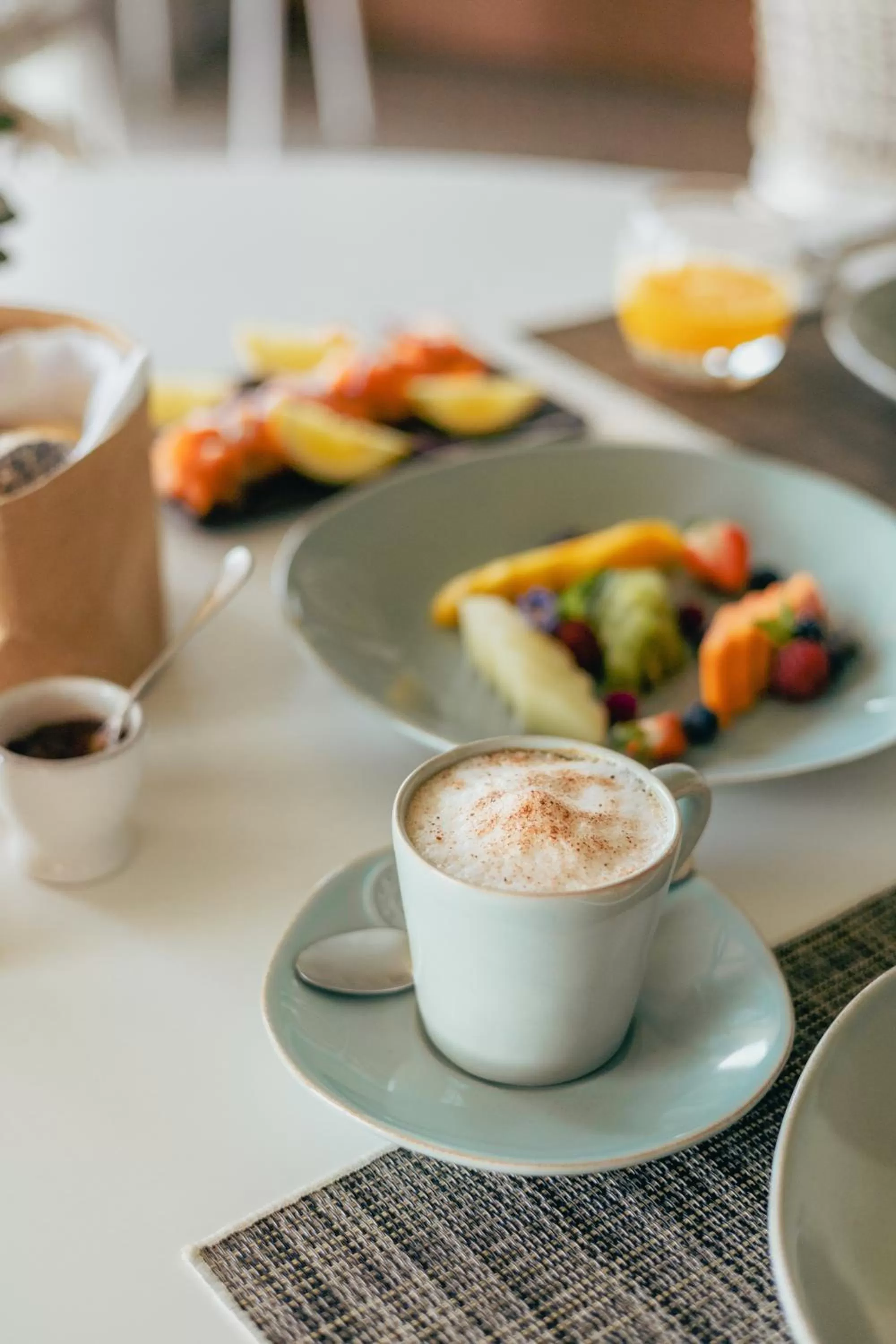 Breakfast in White Shell Beach Villas