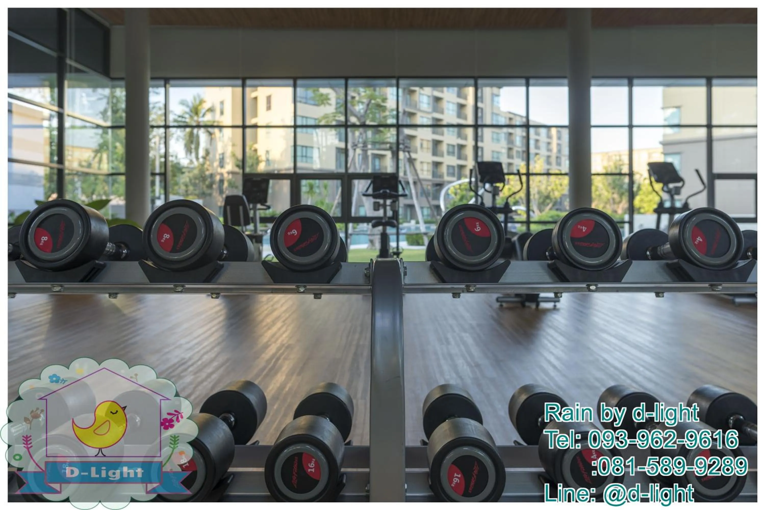 Fitness centre/facilities in Rain Cha-am Hua Hin by D-light