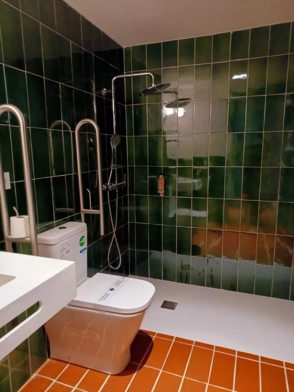 Shower in Terra Aurea Aparthotel