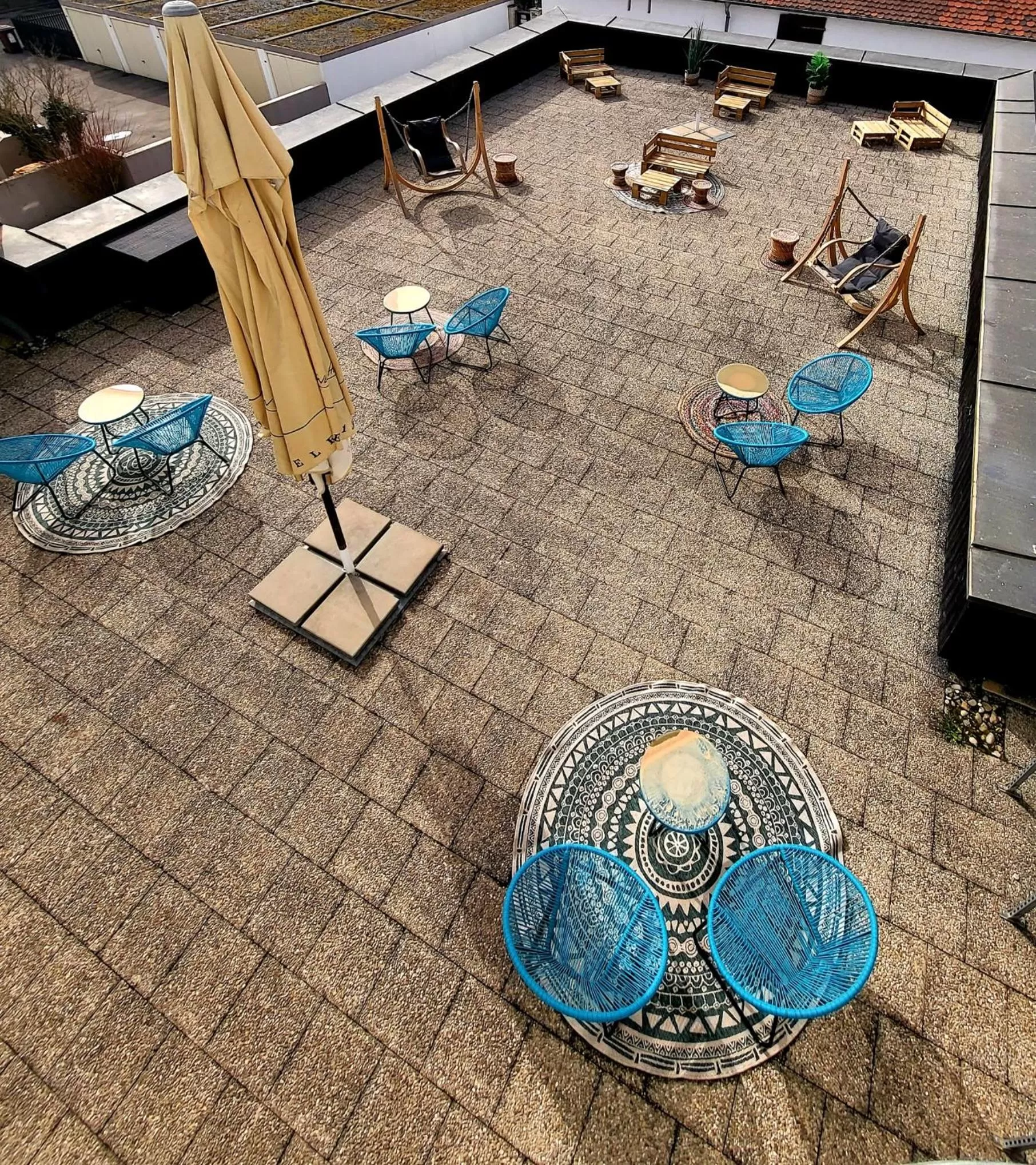 Balcony/Terrace in Arthotel ANA Style Augsburg