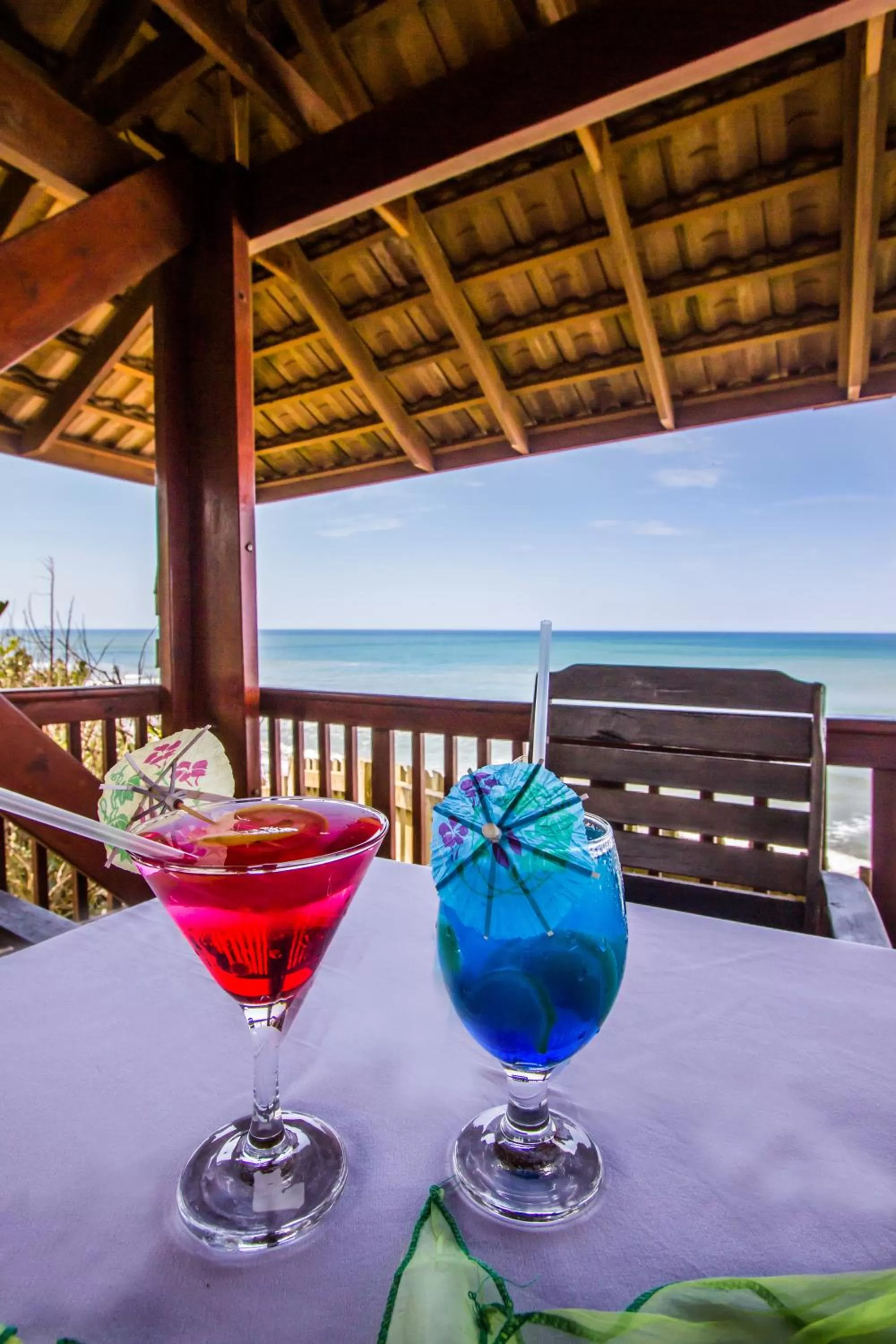 Balcony/Terrace in Imvubu Lodge