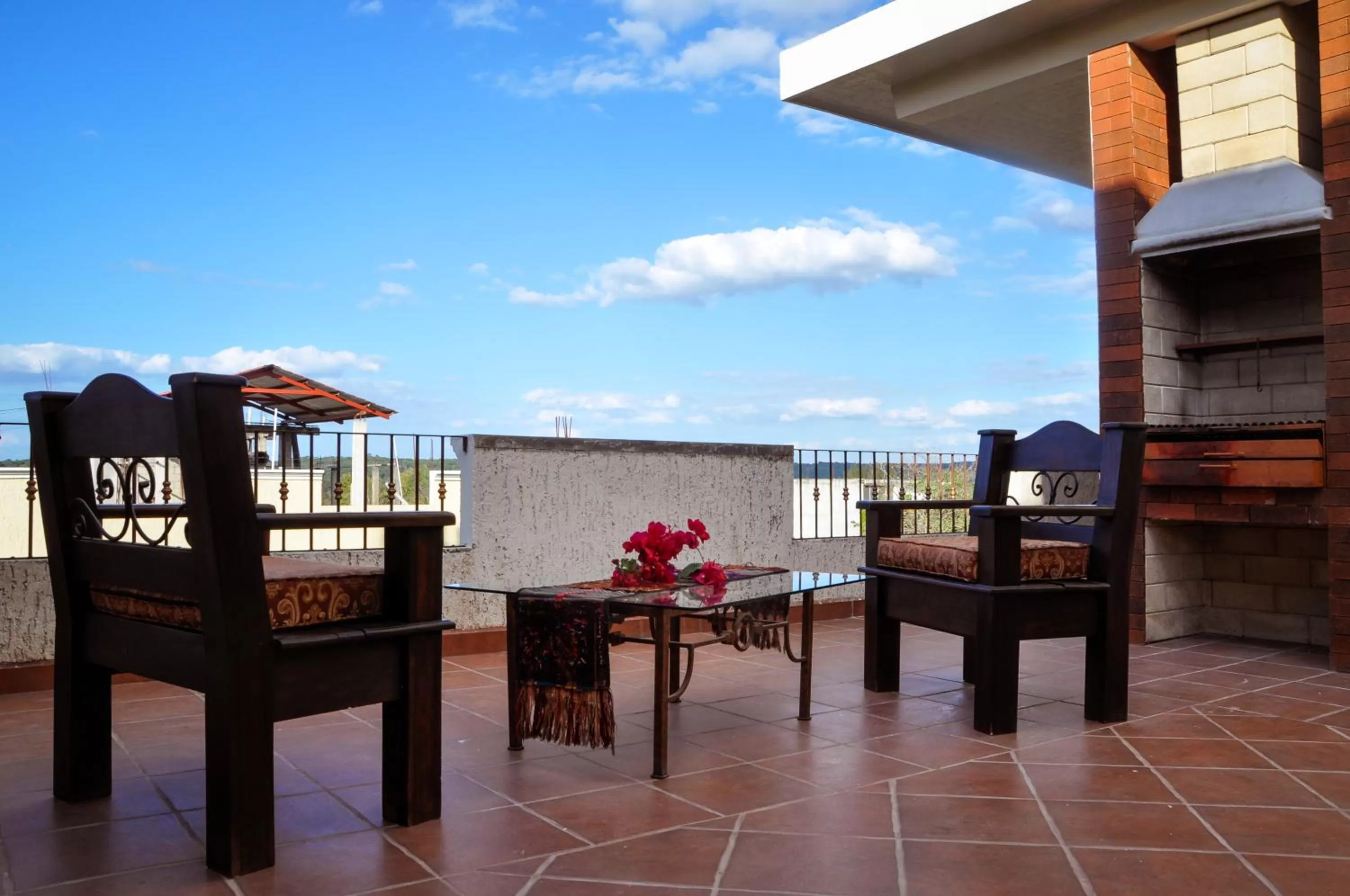 Patio in Hotel Quinta Maya