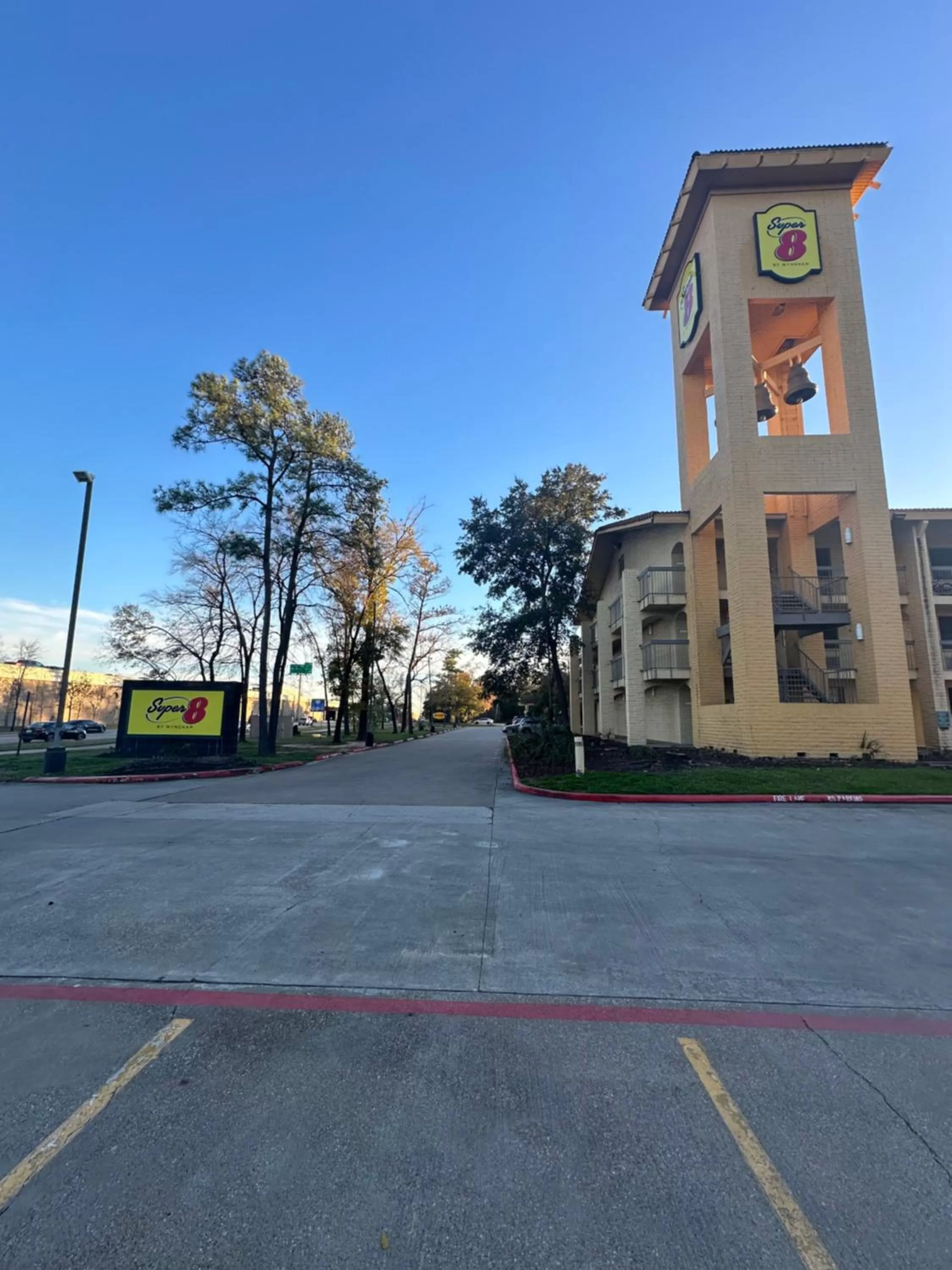 Property building in Super 8 by Wyndham The Woodlands North