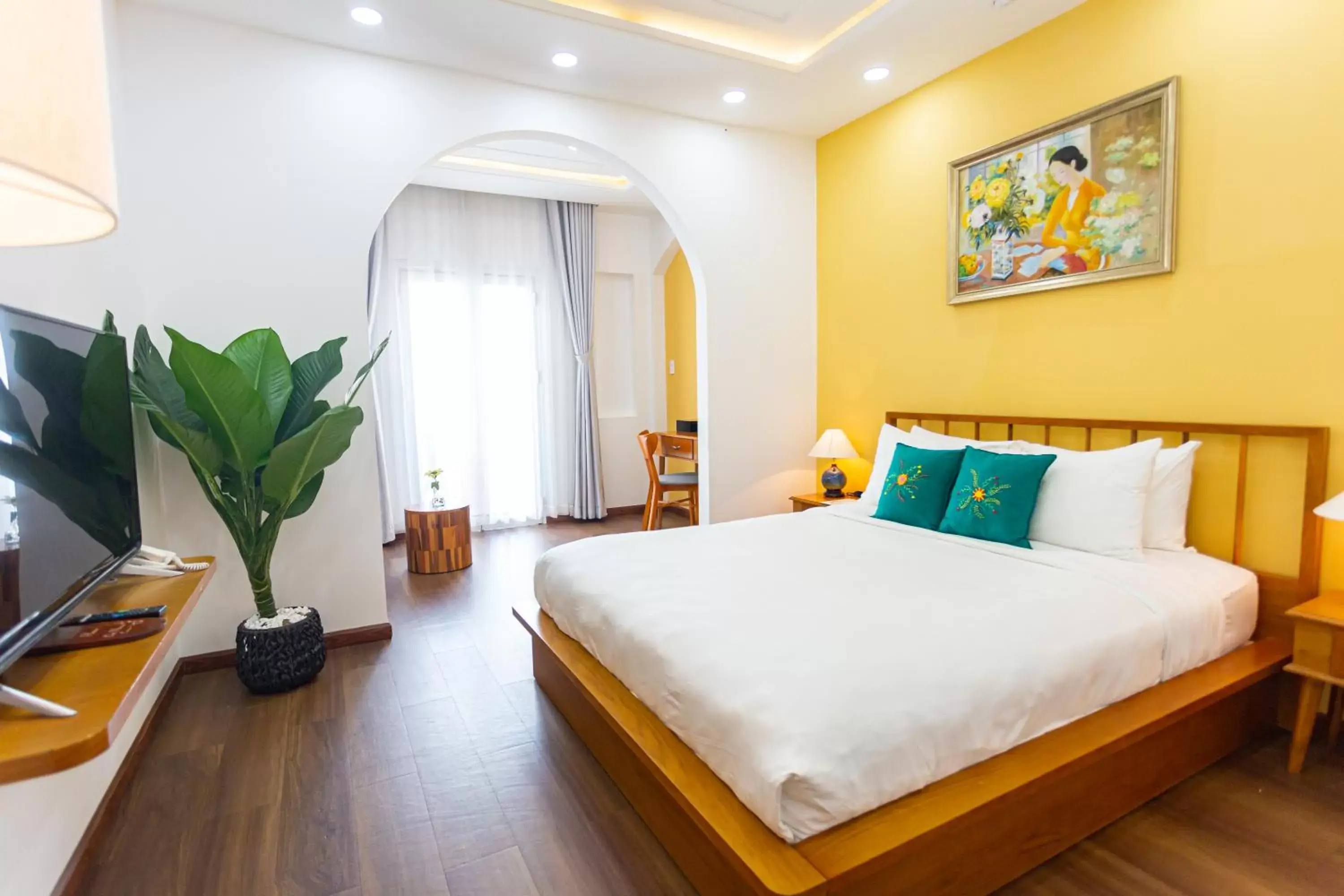 Suite Indochine Balcony - Free laundry in Chez Mimosa Local Suite Indochine Balcony - Free laundry in Chez Mimosa Local