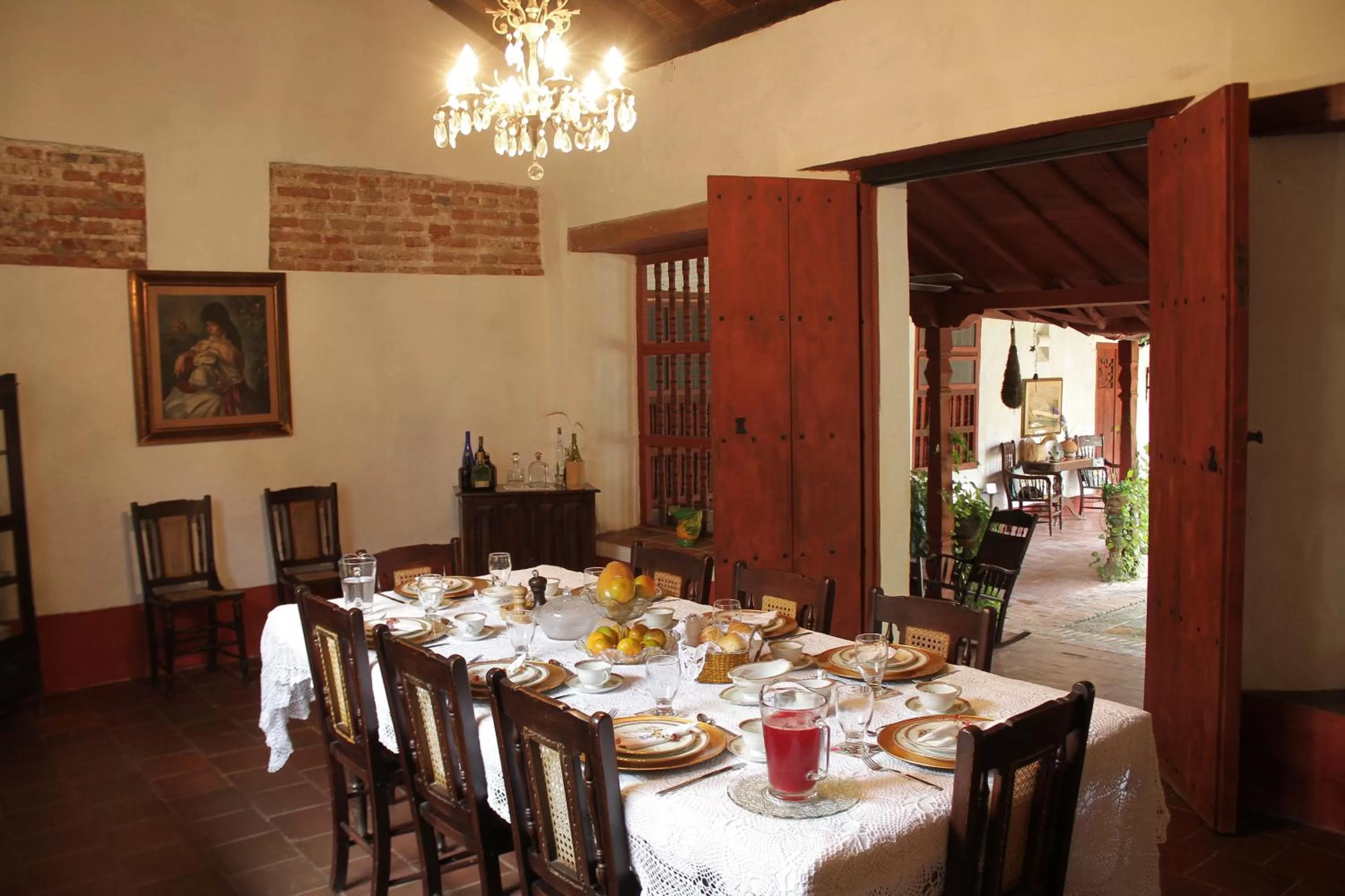 Dining area, Restaurant/Places to Eat in CASA SINNING-año1637