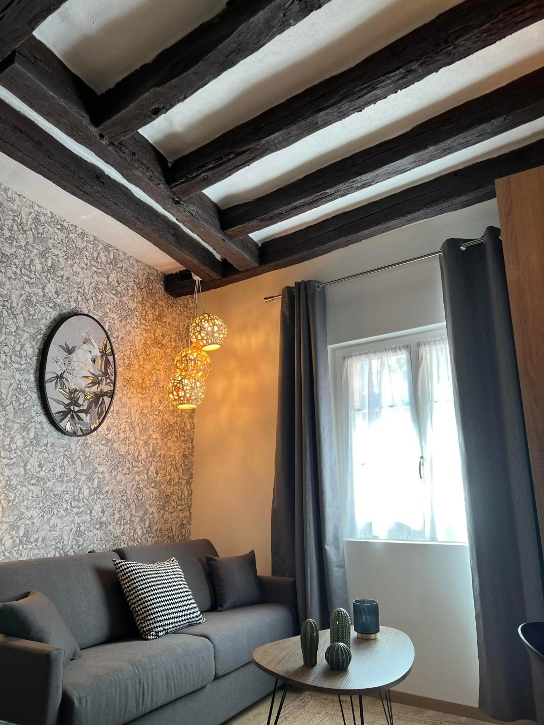 Living room in Hôtel Le Blason