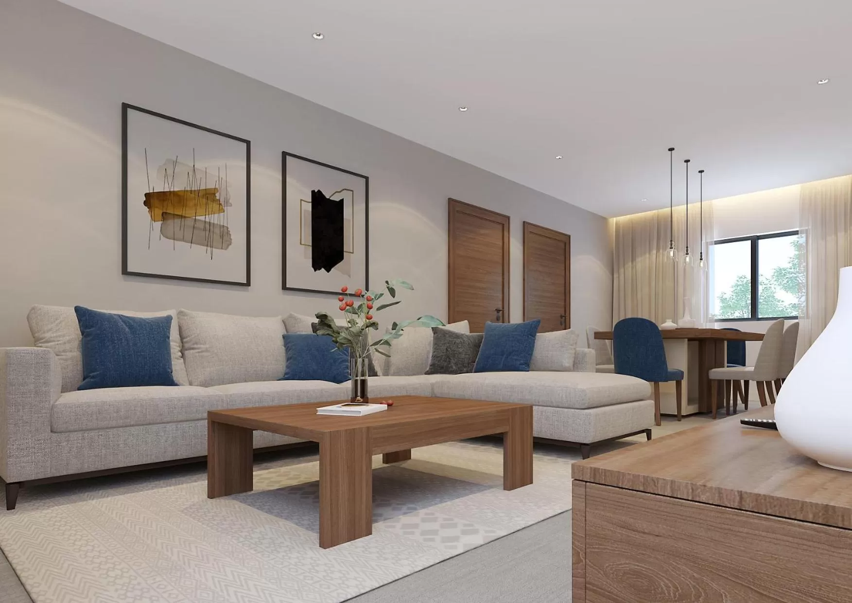 Property building, Seating Area in Plush Hotel,Abuja