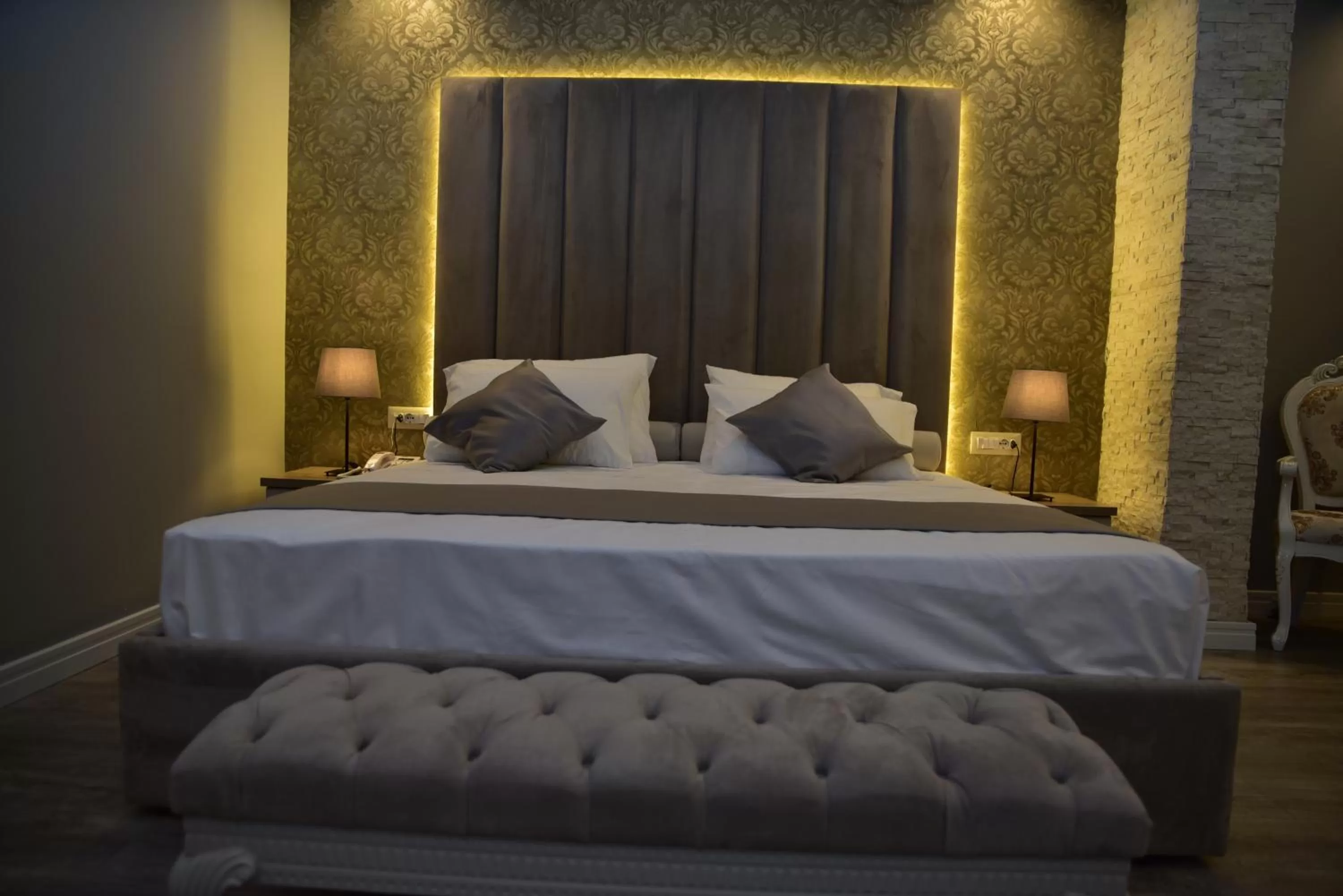 Bed in The King Resort