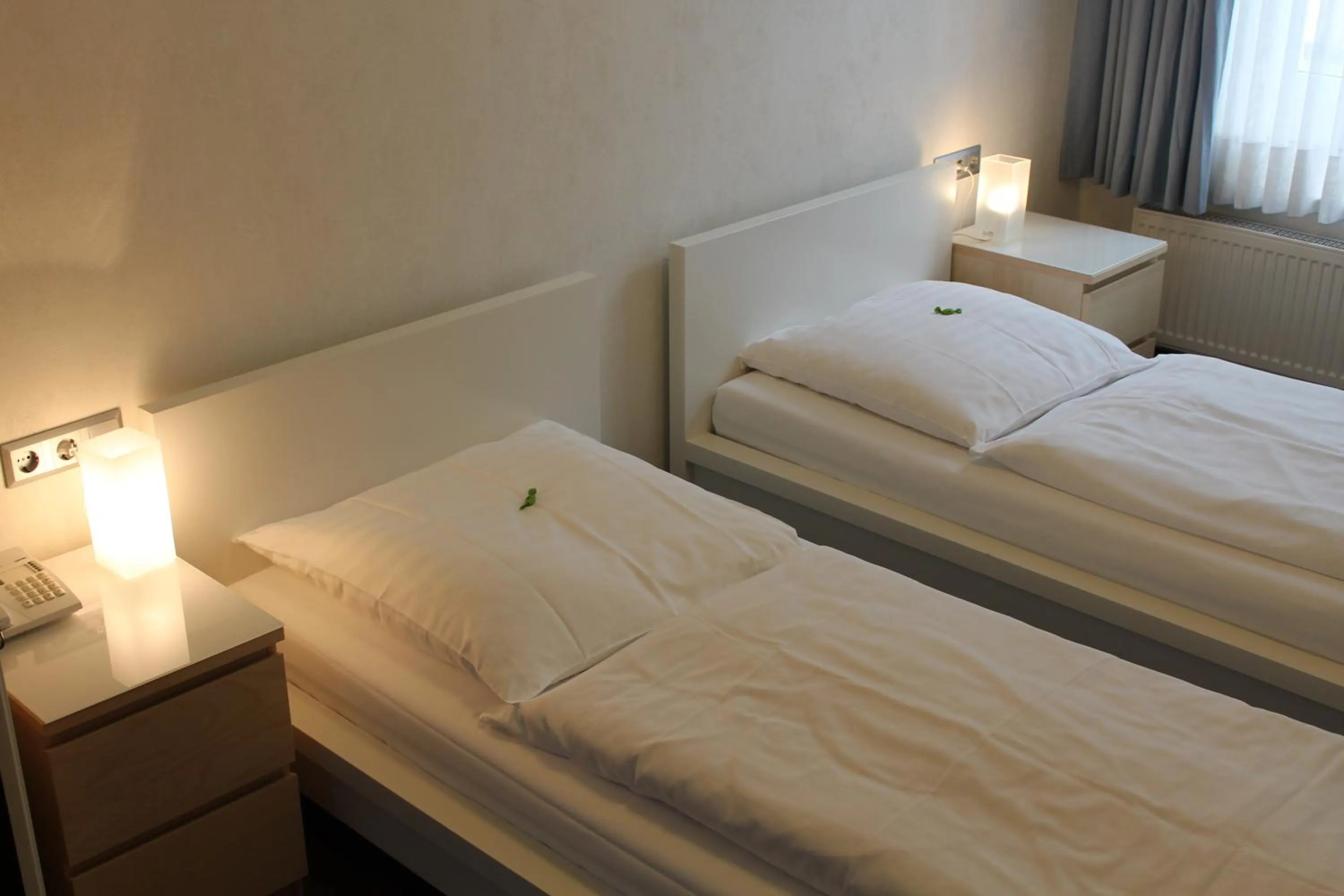 Bed in Hotel Weidenhof