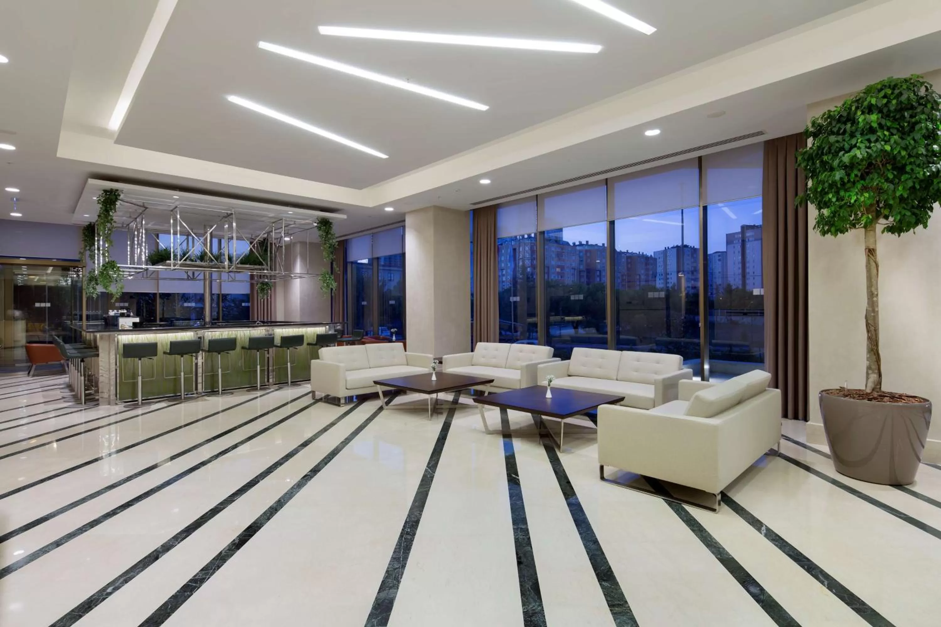 Lobby or reception in Hilton Garden Inn Istanbul Beylikduzu