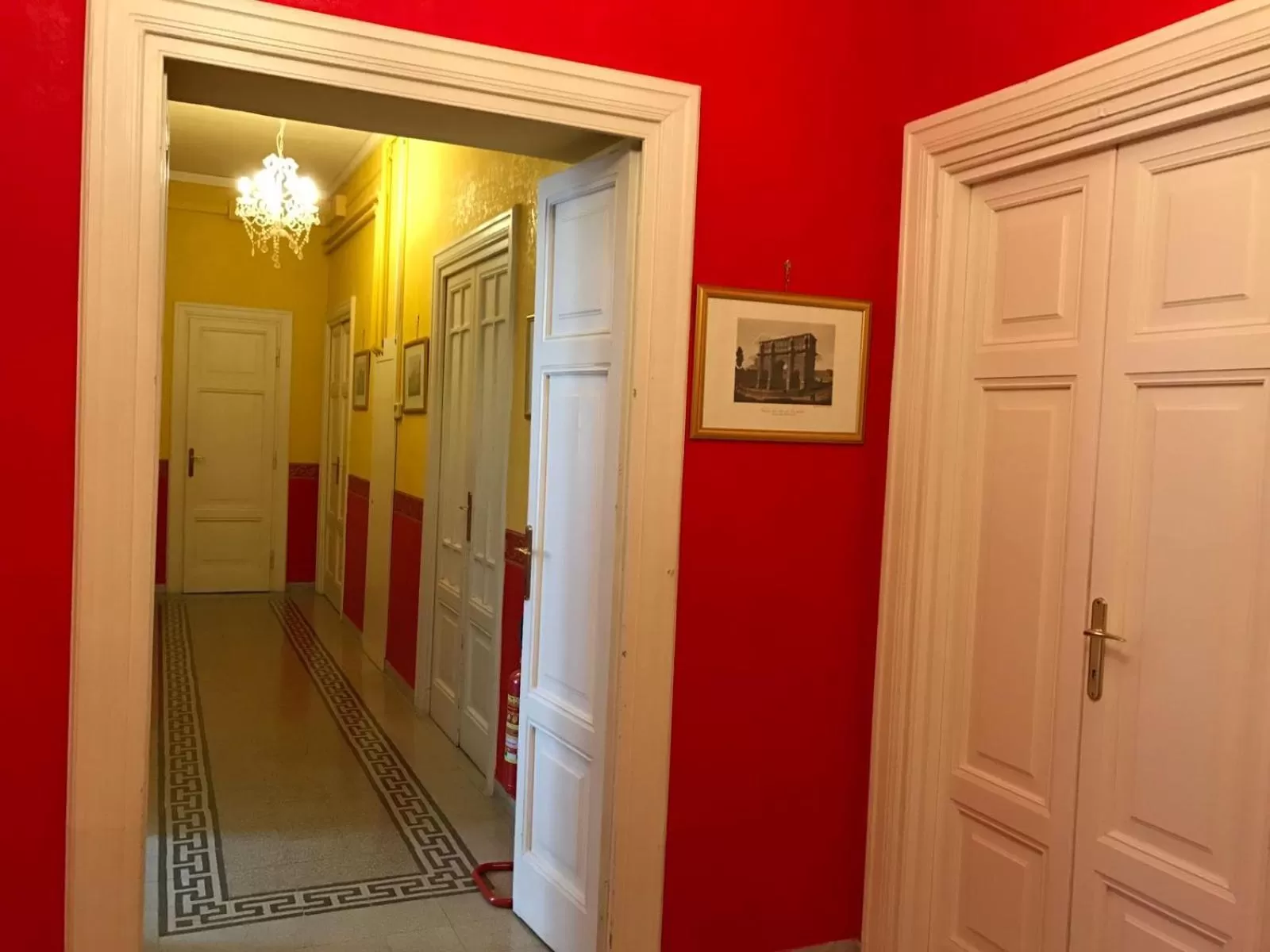 Lobby or reception in La Breccia A Porta Pia