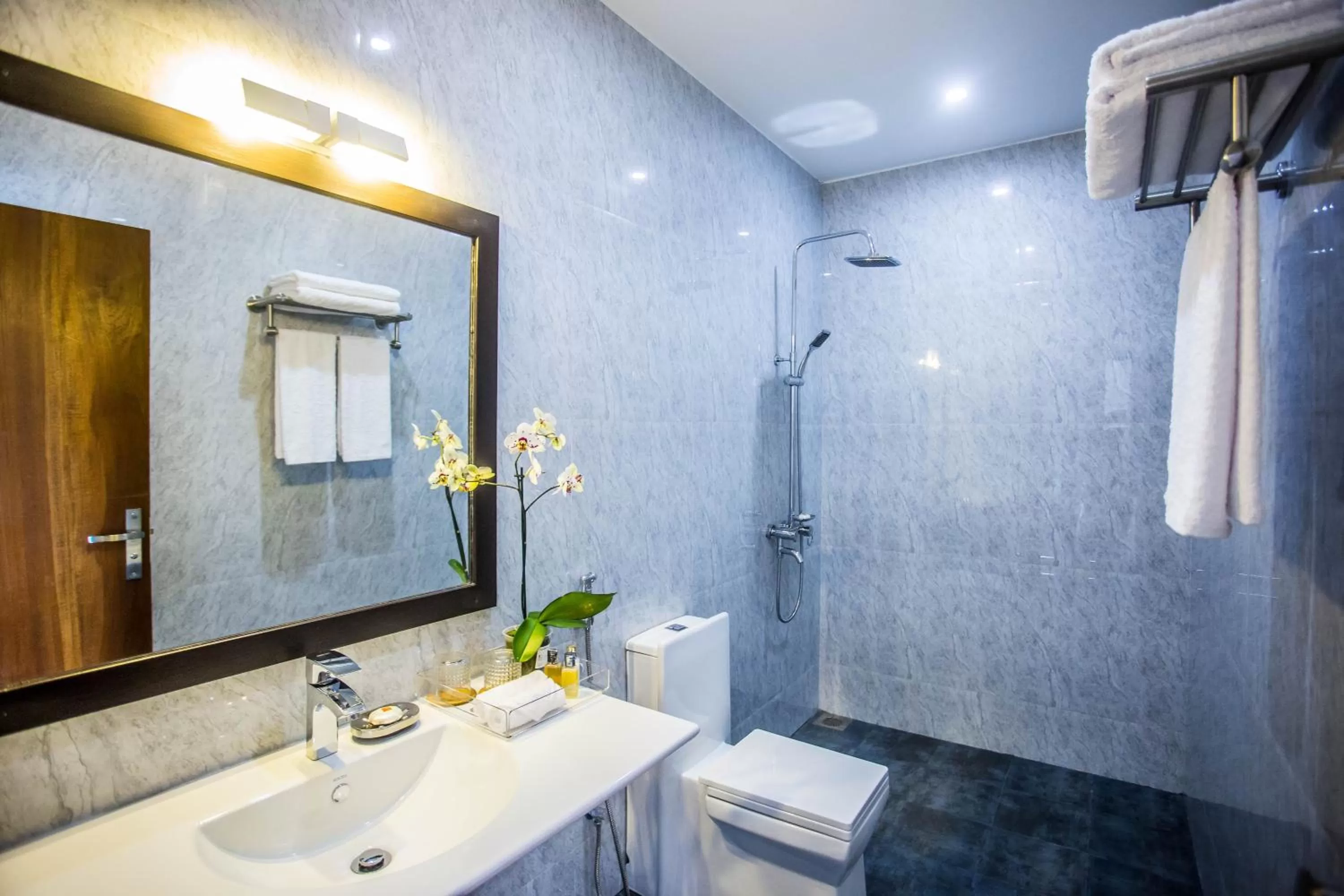 Bathroom in LakRaj Heritage