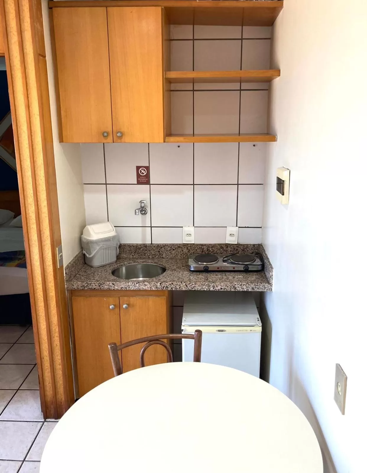 Kitchen or kitchenette in Hotel Flat Classic