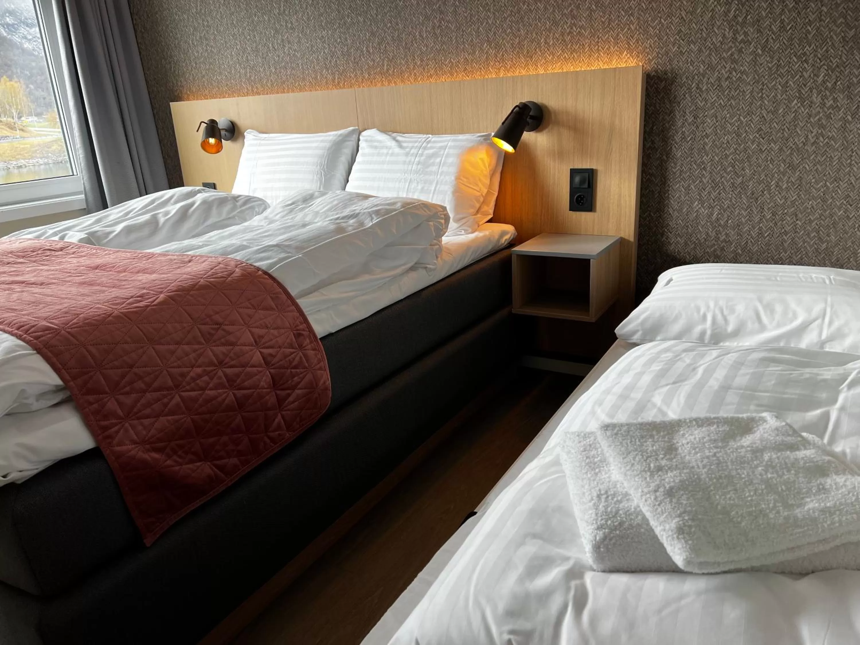 Bed in Frichs Ekspress Åndalsnes