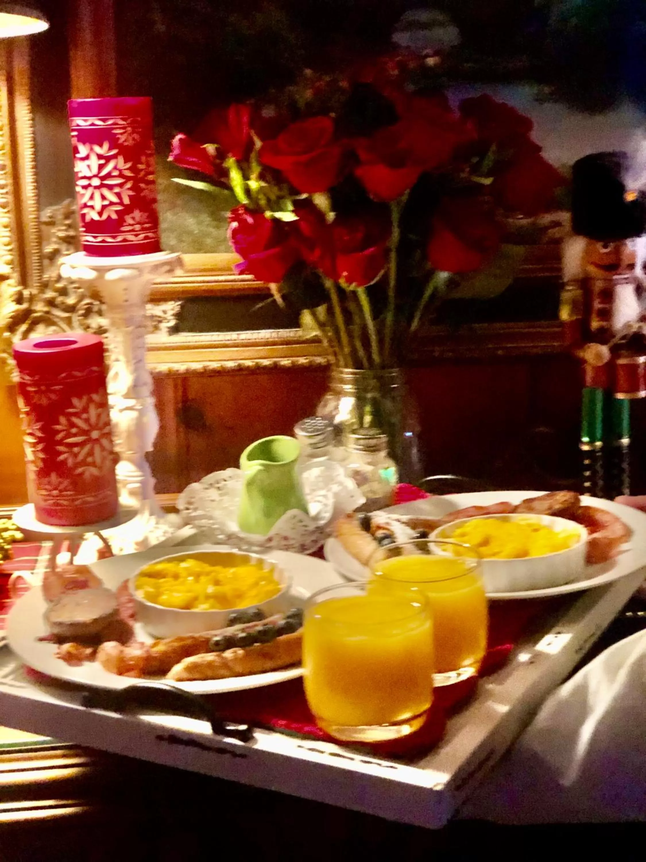 Food and drinks in The Old Liberty Schoolhouse