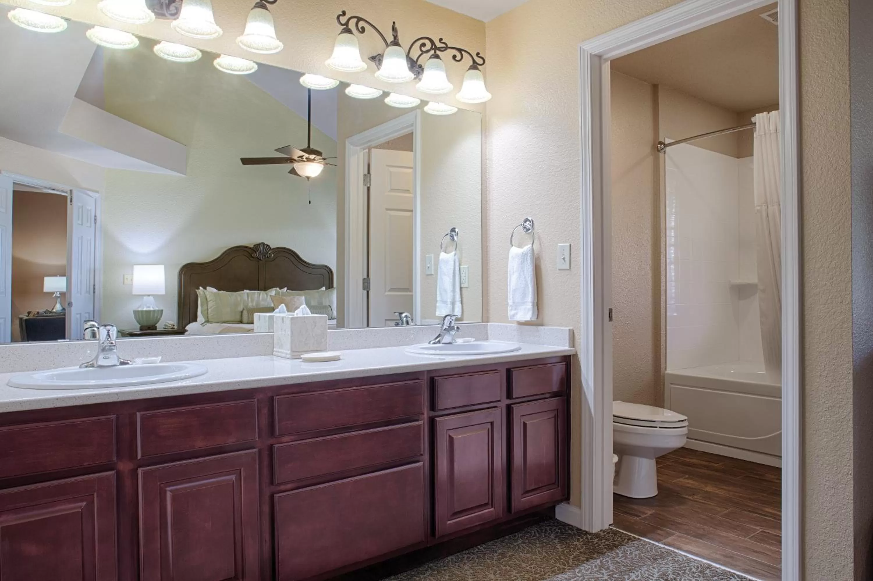 Bathroom in WorldMark Branson