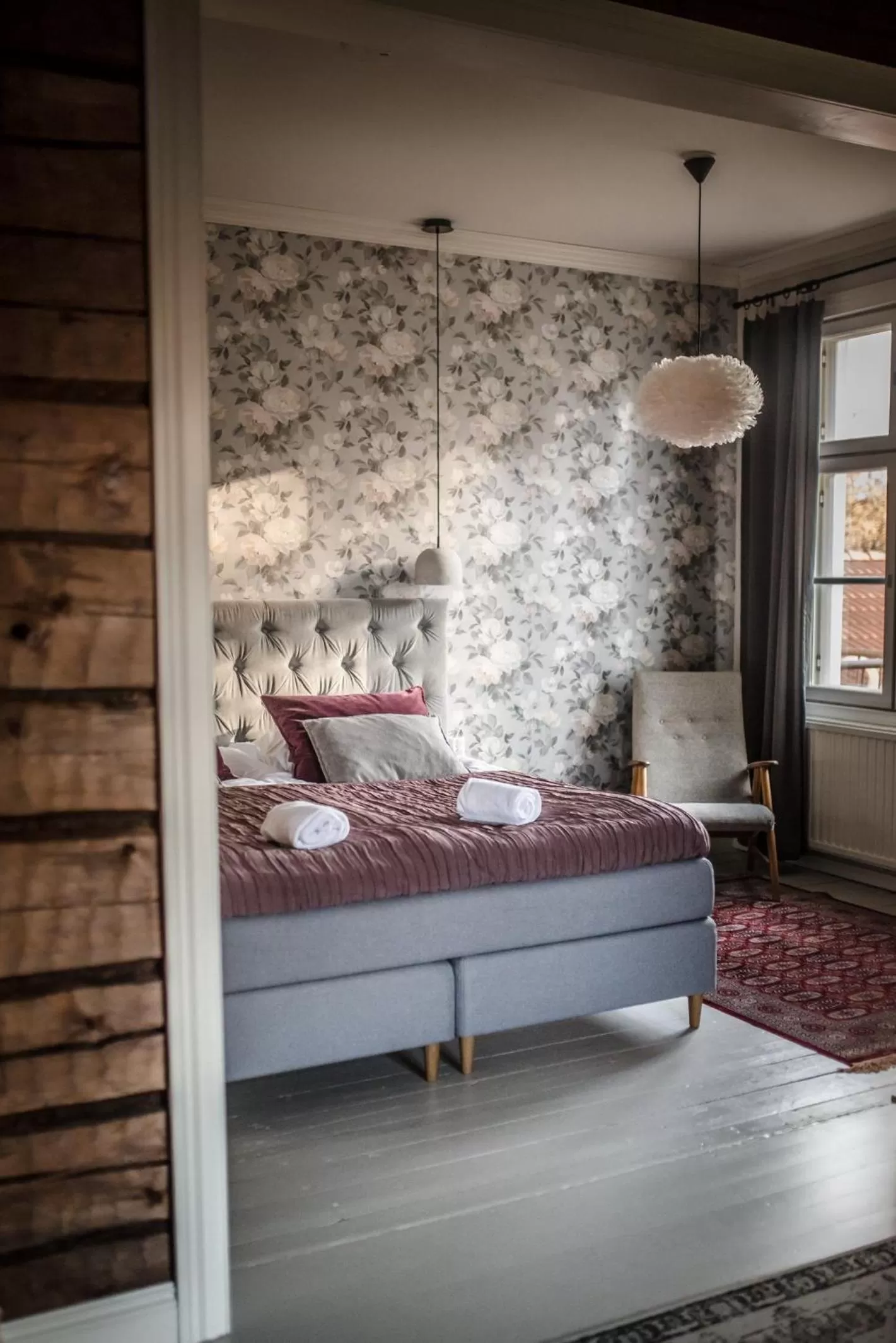 Bed in Vanha pappila Hetki Oy