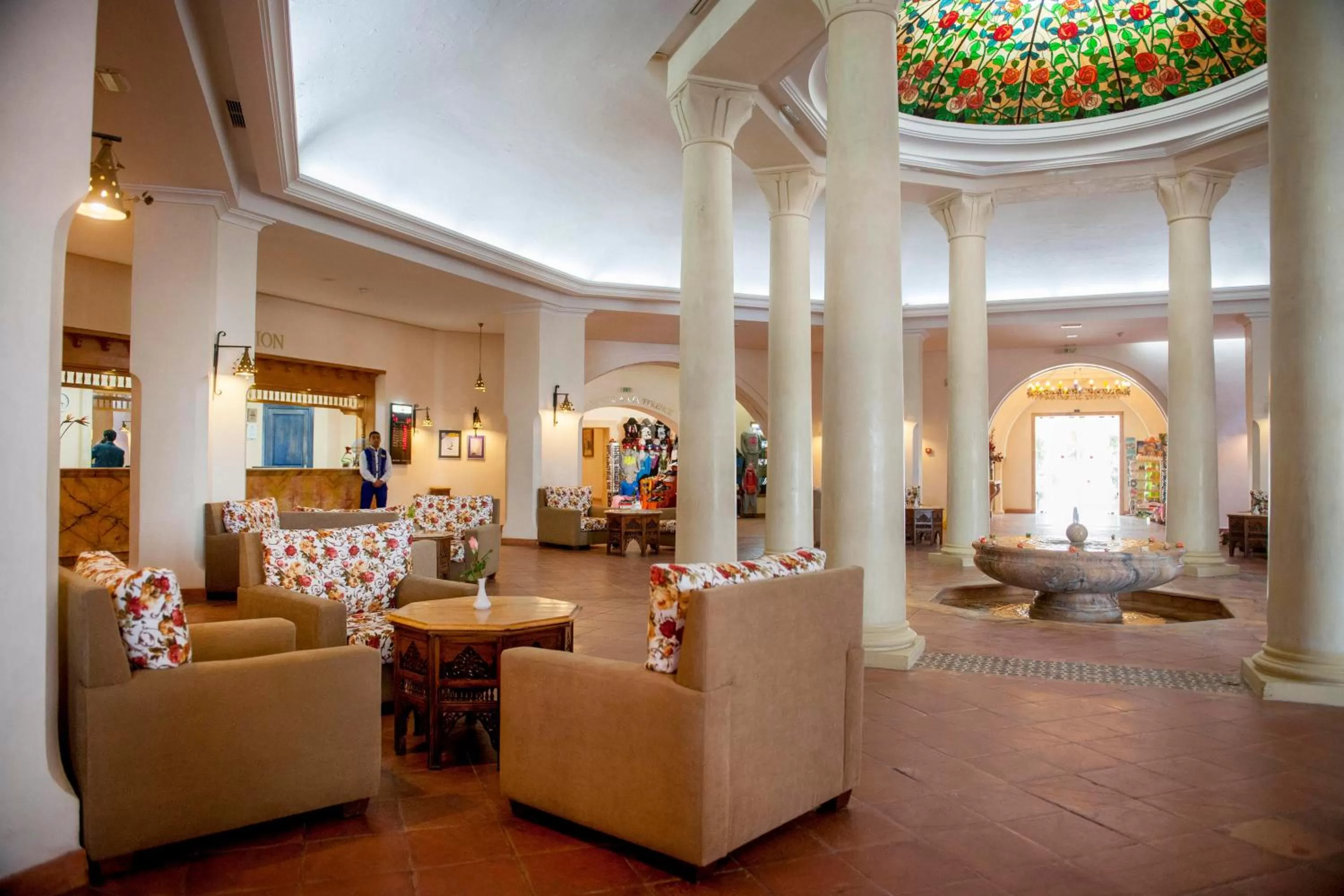 Lobby or reception in Medina Belisaire And Thalasso