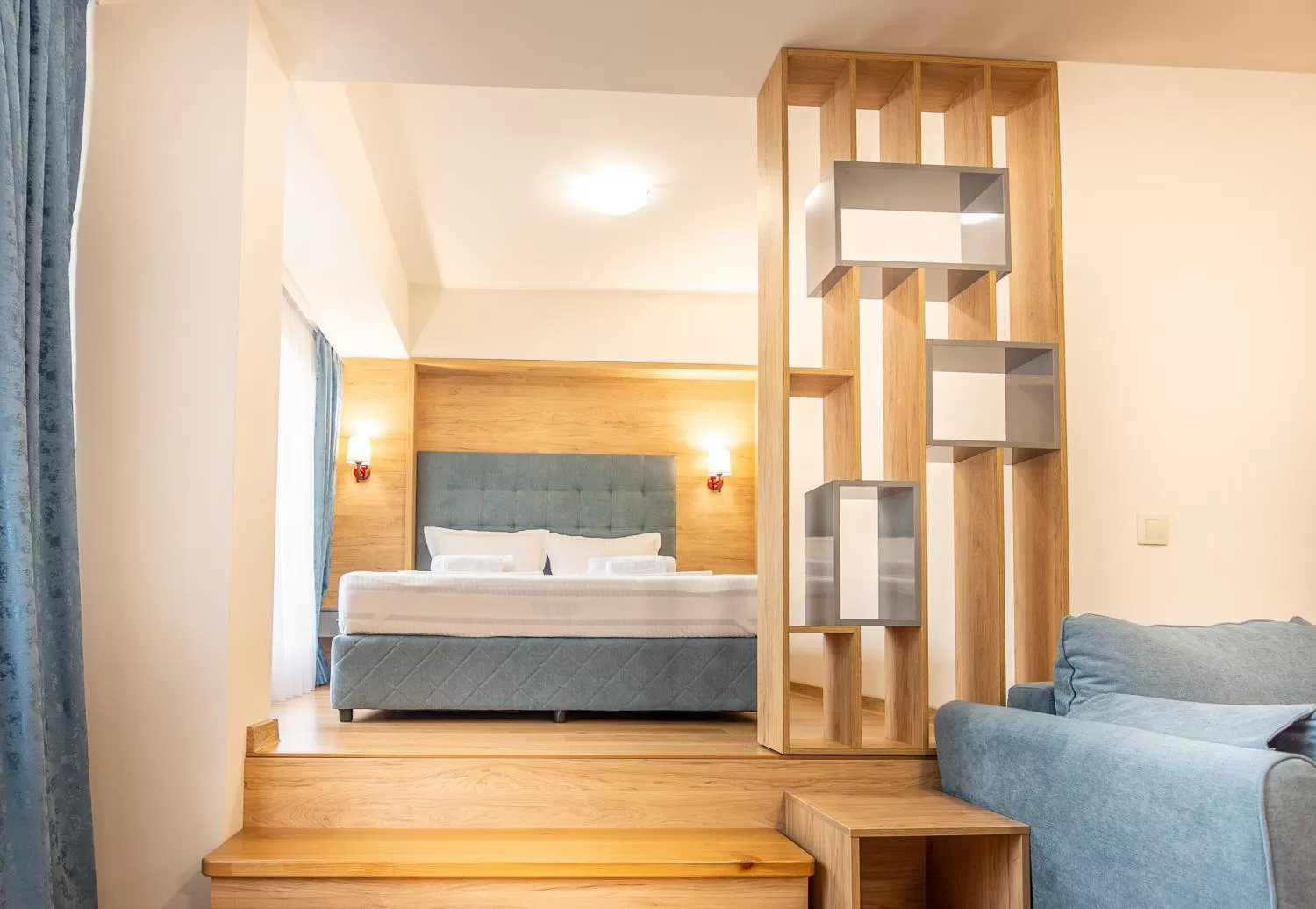 Bed in Eco Hotel Momata