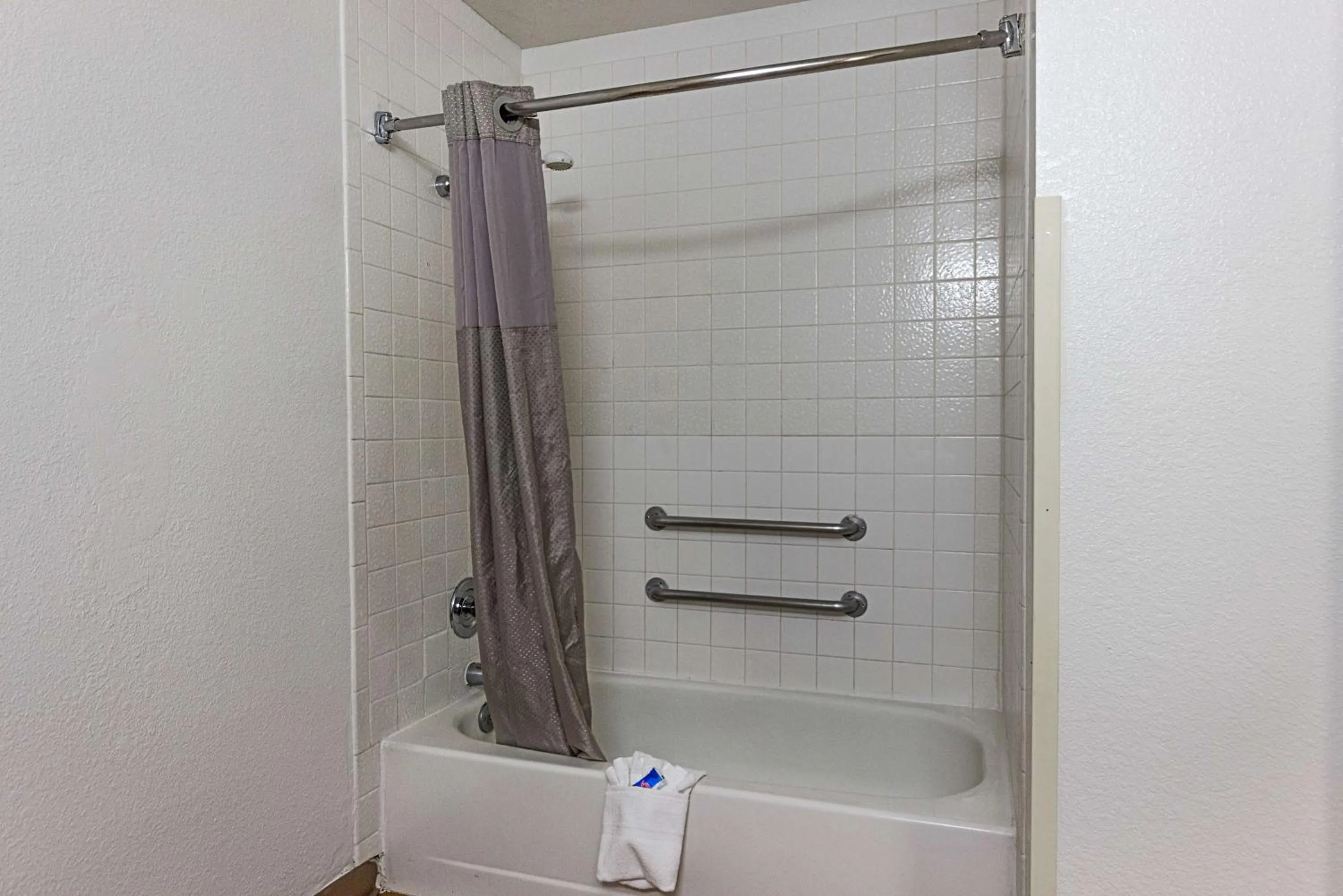 Bathroom in Motel 6-Fresno, CA