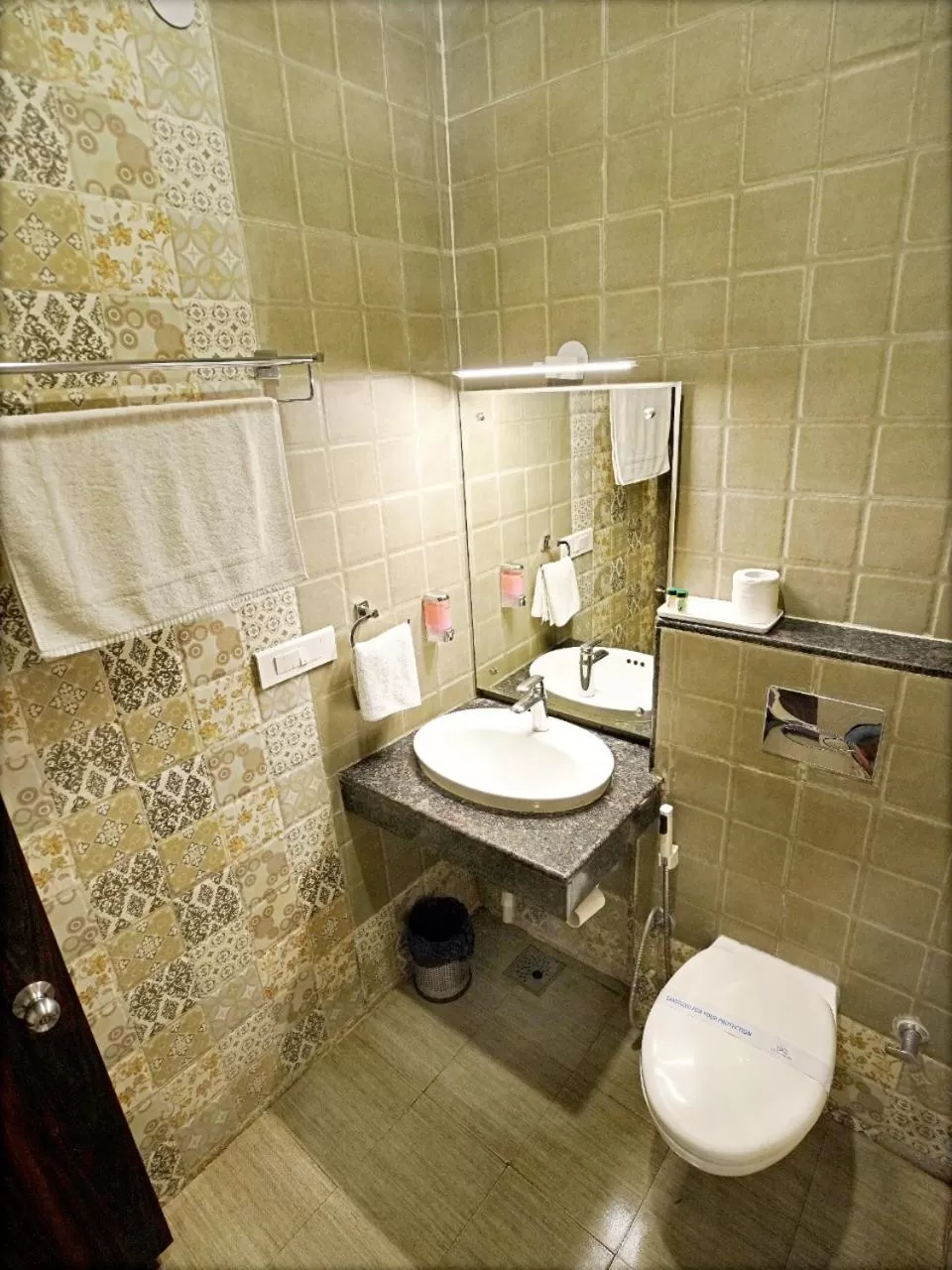 Bathroom in Indira Nikunj Rubystone Exotic