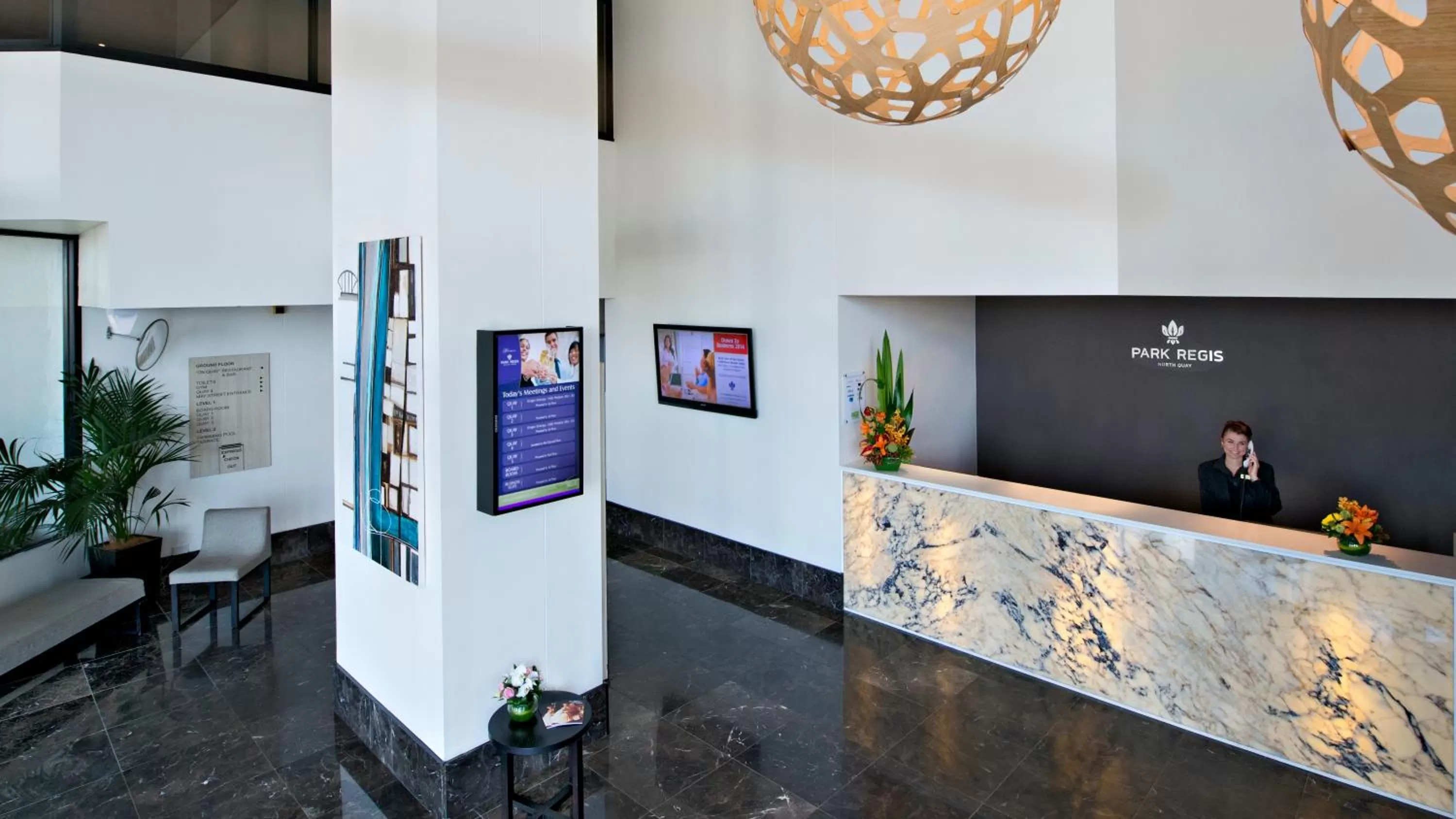 Lobby or reception in Park Regis North Quay