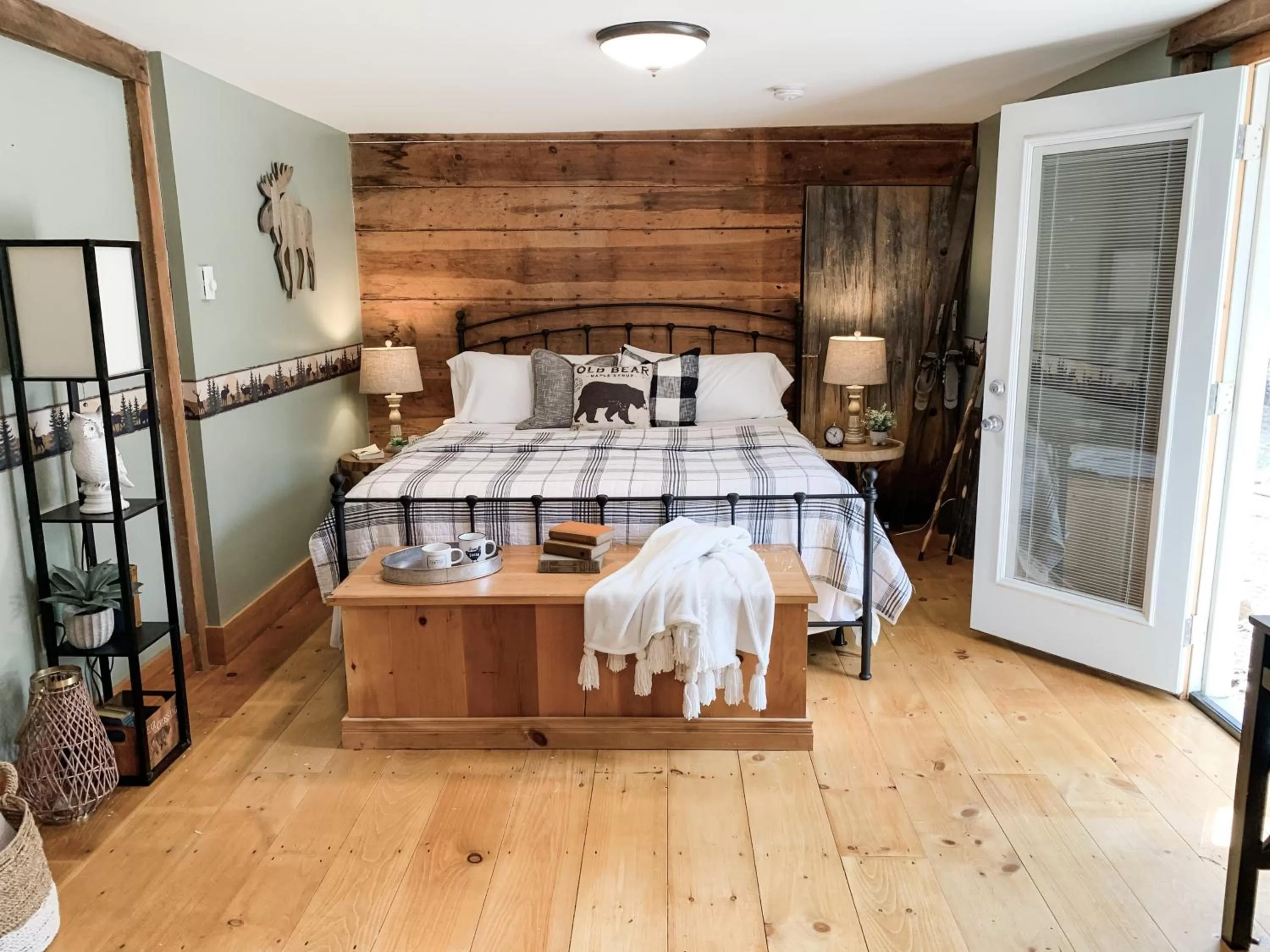 Bed in Inn on Golden Pond