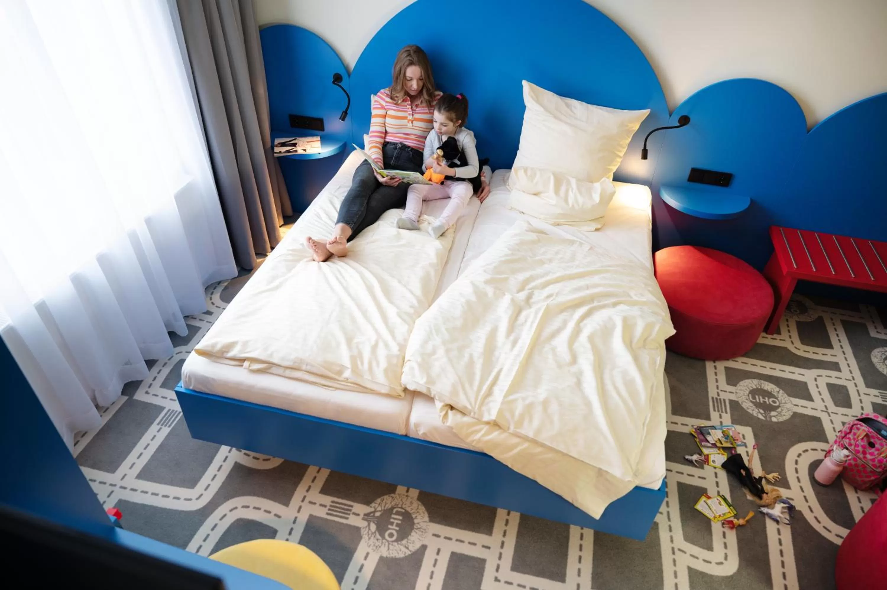 Photo of the whole room, Bed in LIHO - einfach Lübeck