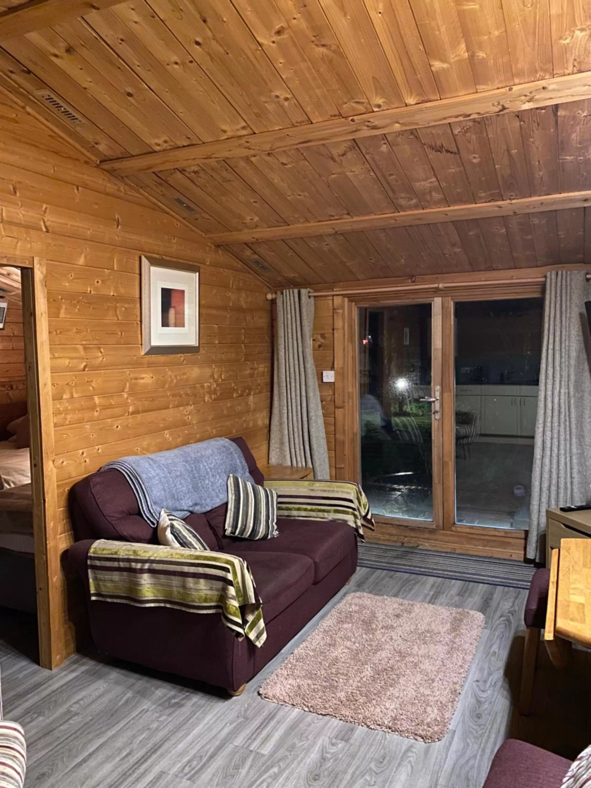 Living room in West View Lodge